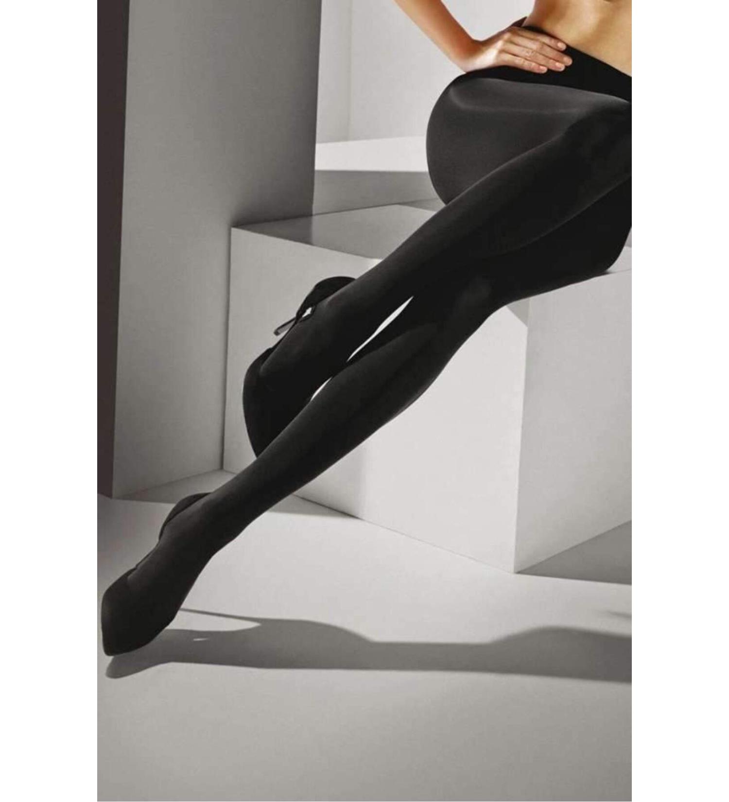 Skygo Black 100 Denier Thick Tights Opaque Natural Flexible