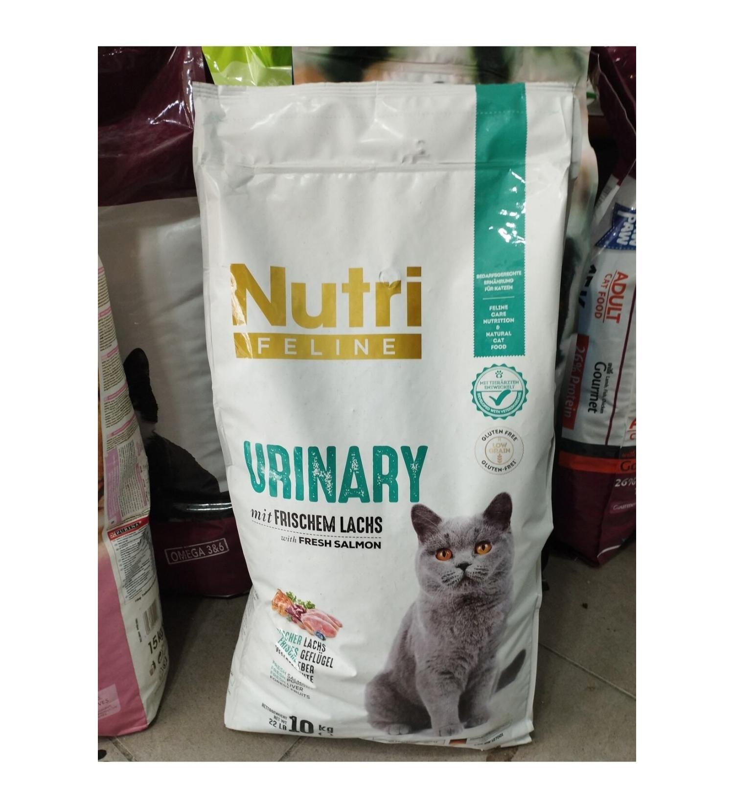 Nutri Feline Urinary Salmon Low Grain Adult Cat Food 10 Kg