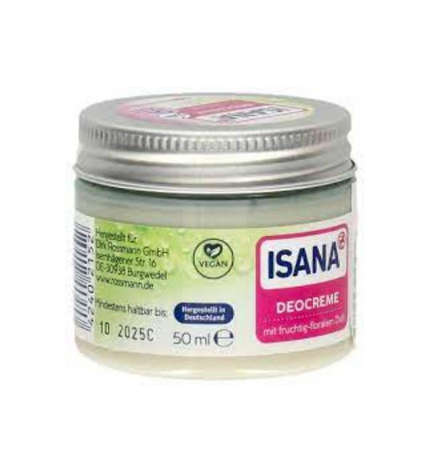 Ross ISANA Deodorant Cream Sodium Carbonate 50 Ml - Buy Online on GoSupps.com