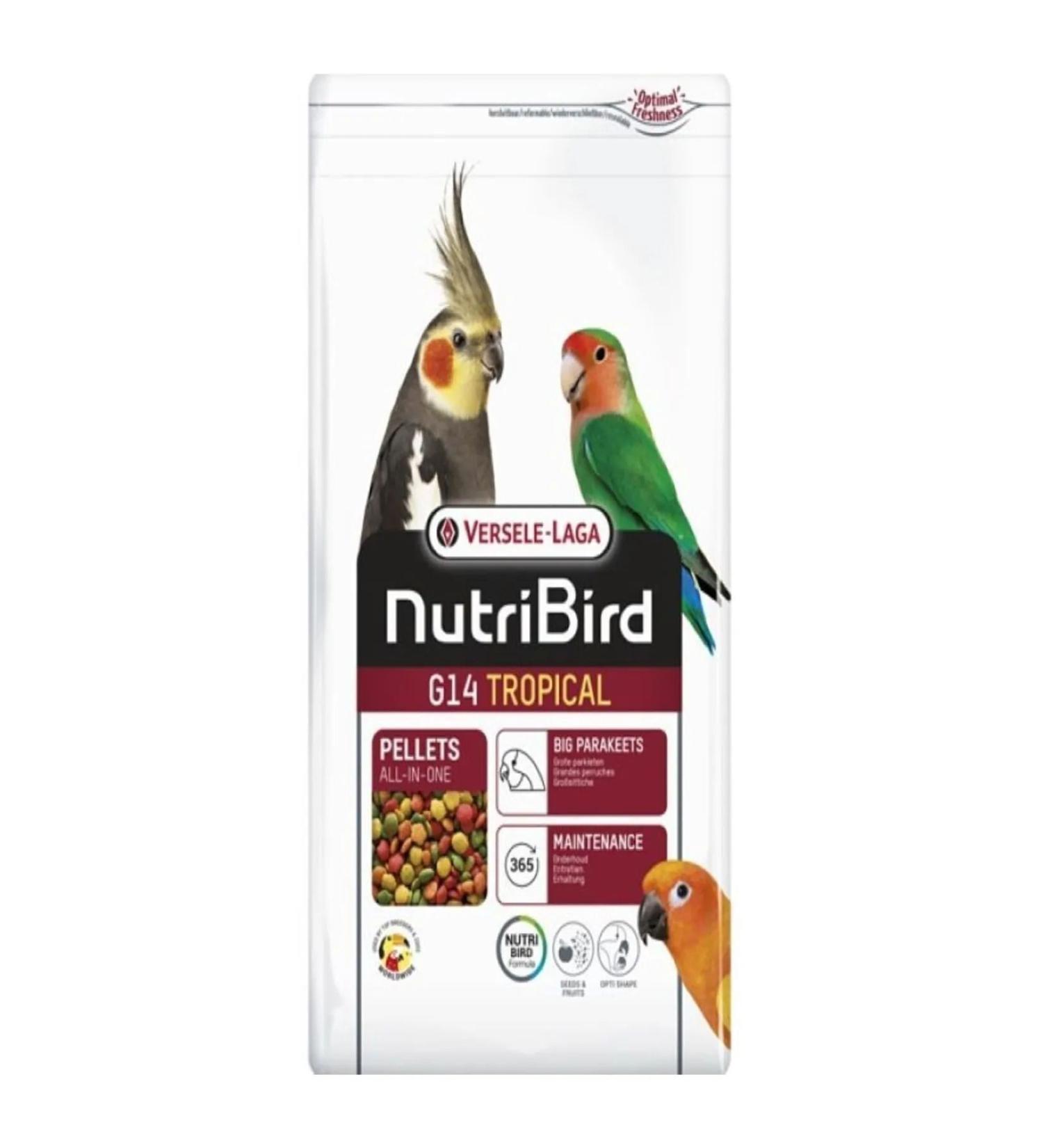 Versele Laga Nutribird G14 Tropical Parakeet Pellet Food 500gr