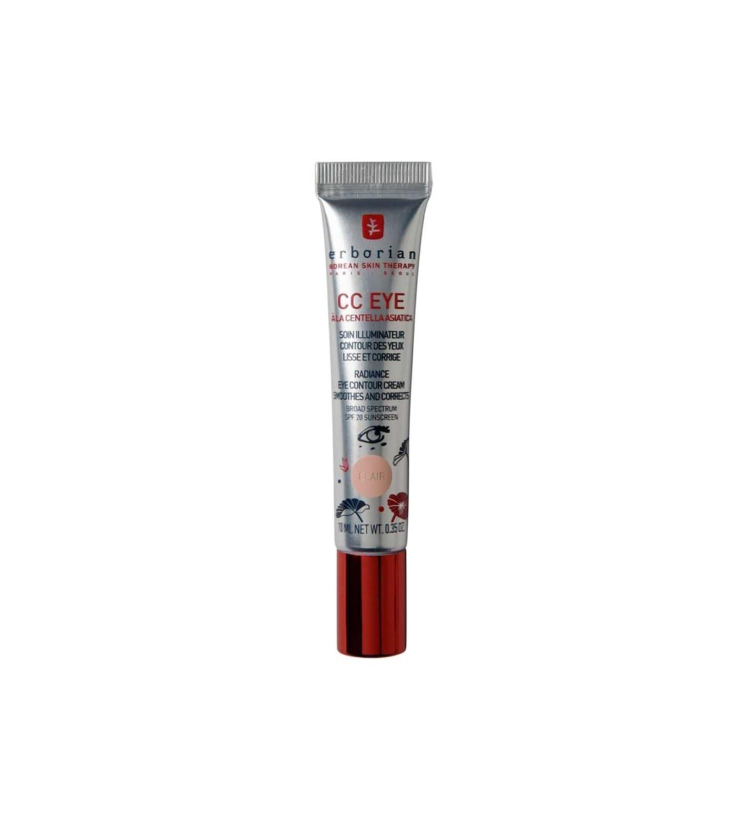 erborian CC Eye with Centella Asiatica - Brightening Cream clair 10ml - Buy Online on GoSupps.com
