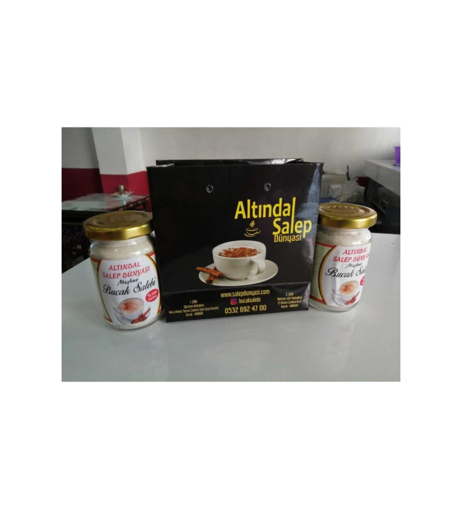 Alt ndal Salep World Bucak Natural Salep 150 gr (75gr*2) - Buy Online on GoSupps.com
