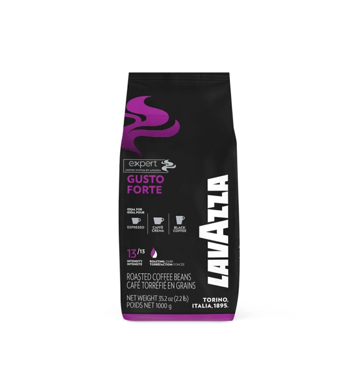 LavAzza Expert Gusto Forte Coffee Beans (ROASTED COFFEE BEANS 1 KG 0 ORIGINAL)