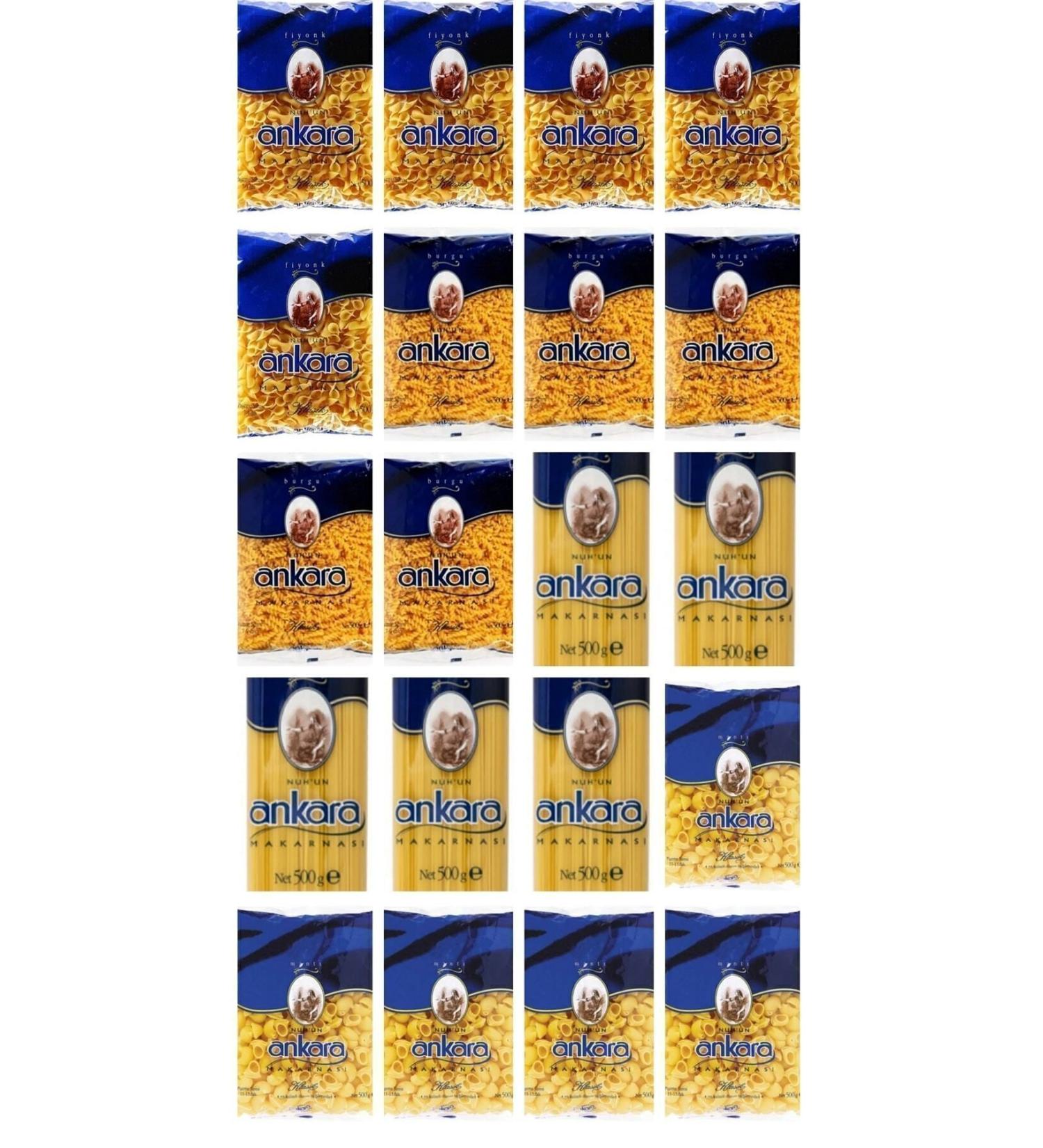 Noah's Ankara Pasta 4 Types of Pasta 20 Pieces - Buy Online on GoSupps.com