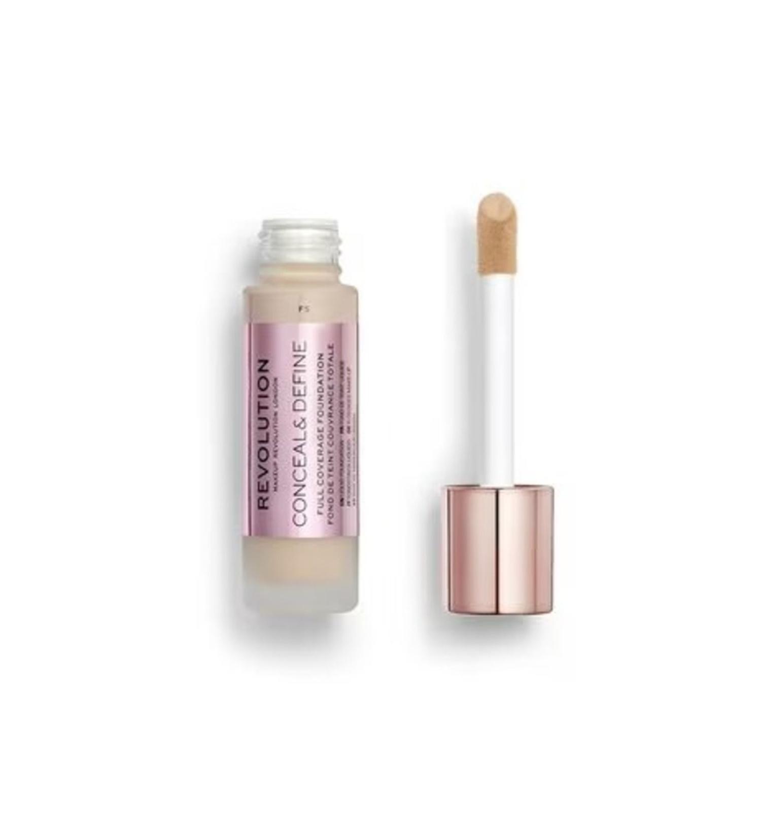 Revolution Oil-Free Formula Conceal & Define Foundation F5