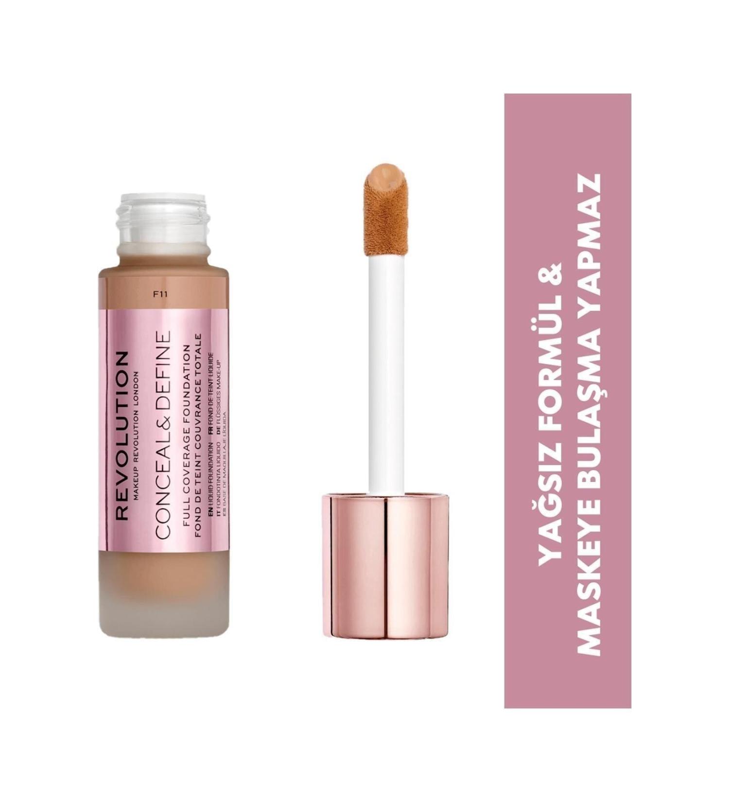 Revolution Conceal & Define Foundation F11