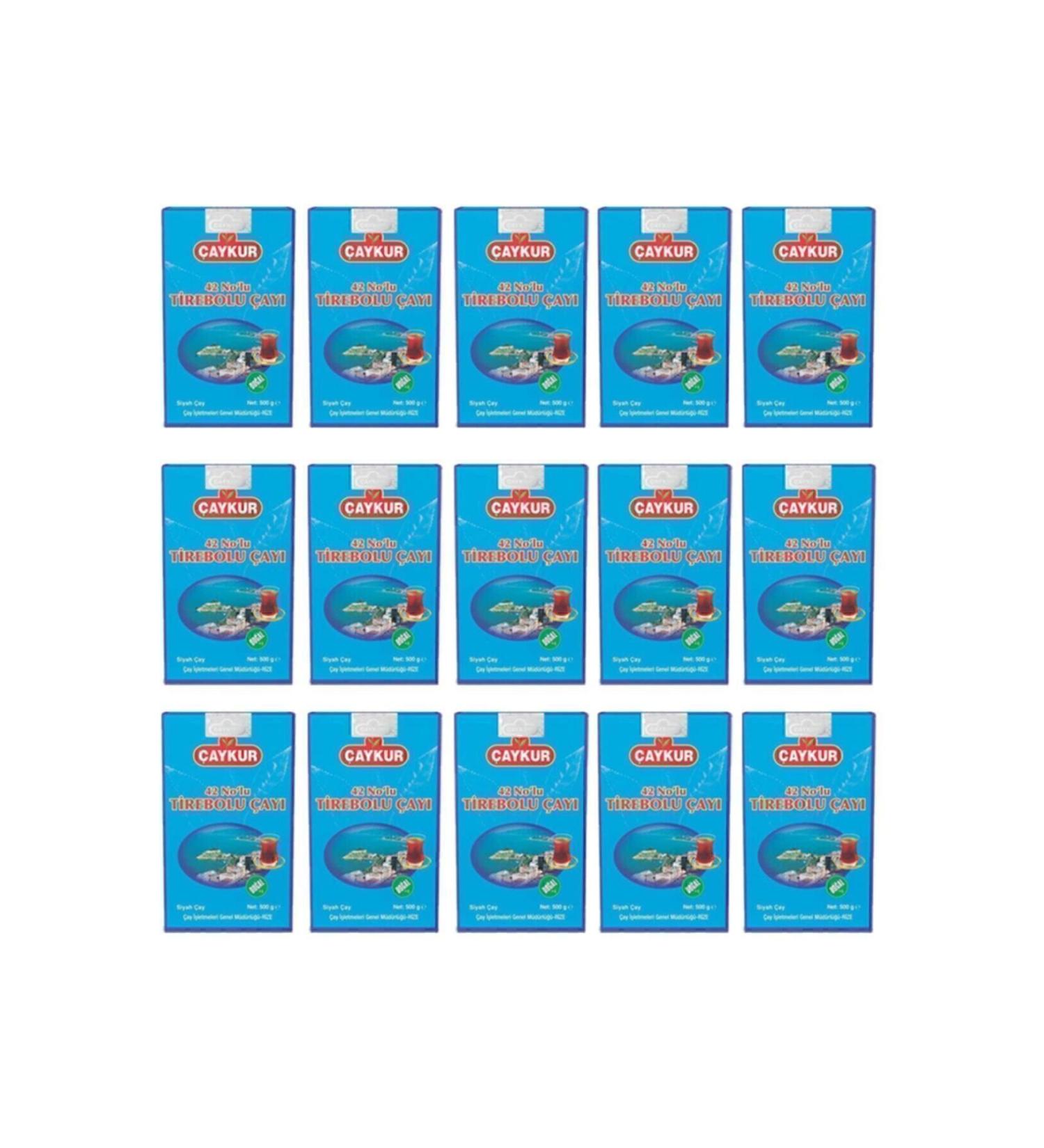 aykur No. 42 Tirebolu Black Loose Tea 15 X 500 G