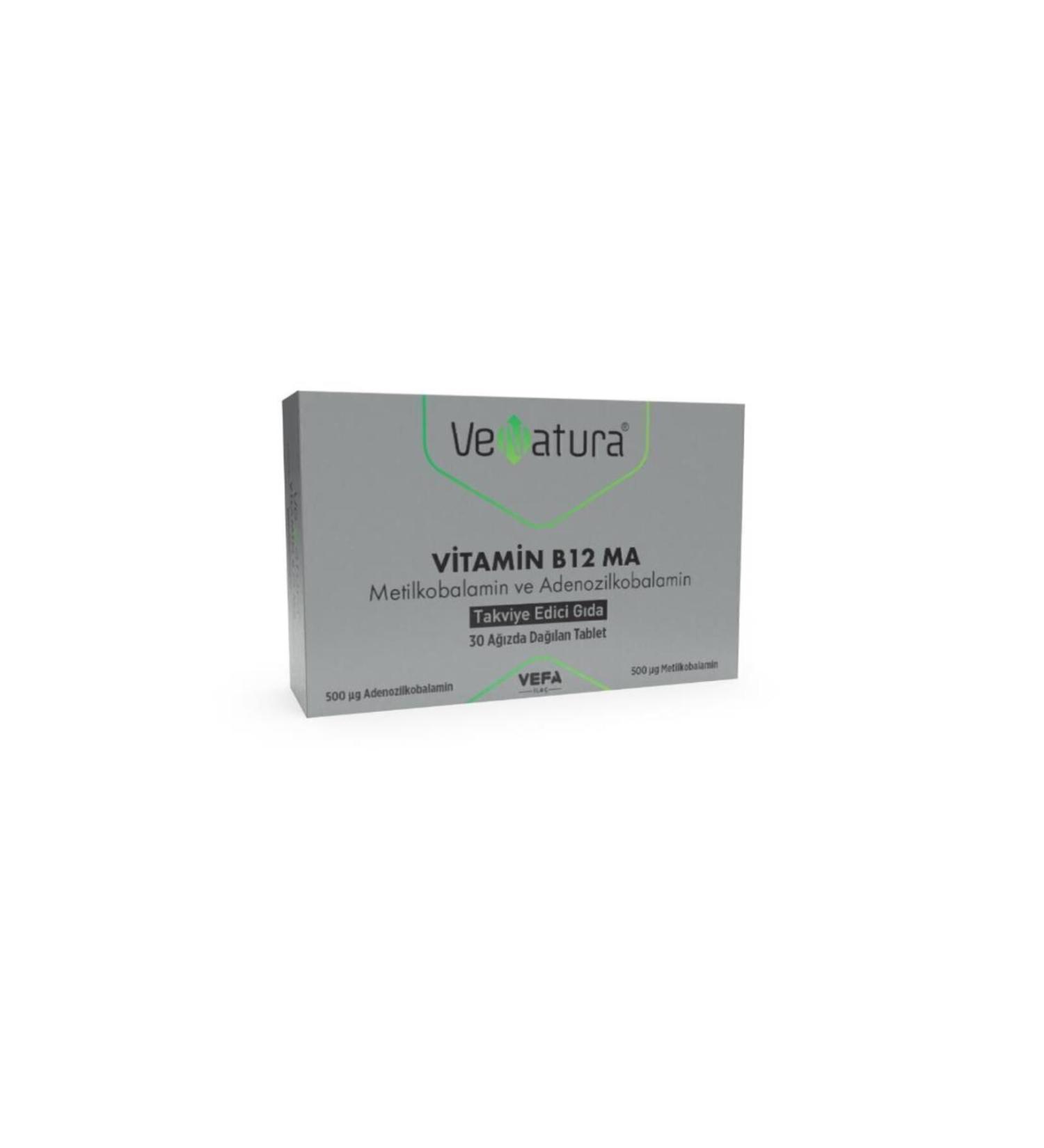 Venatura Vitamin B12 Ma 30 Orally Disintegrating Tablets