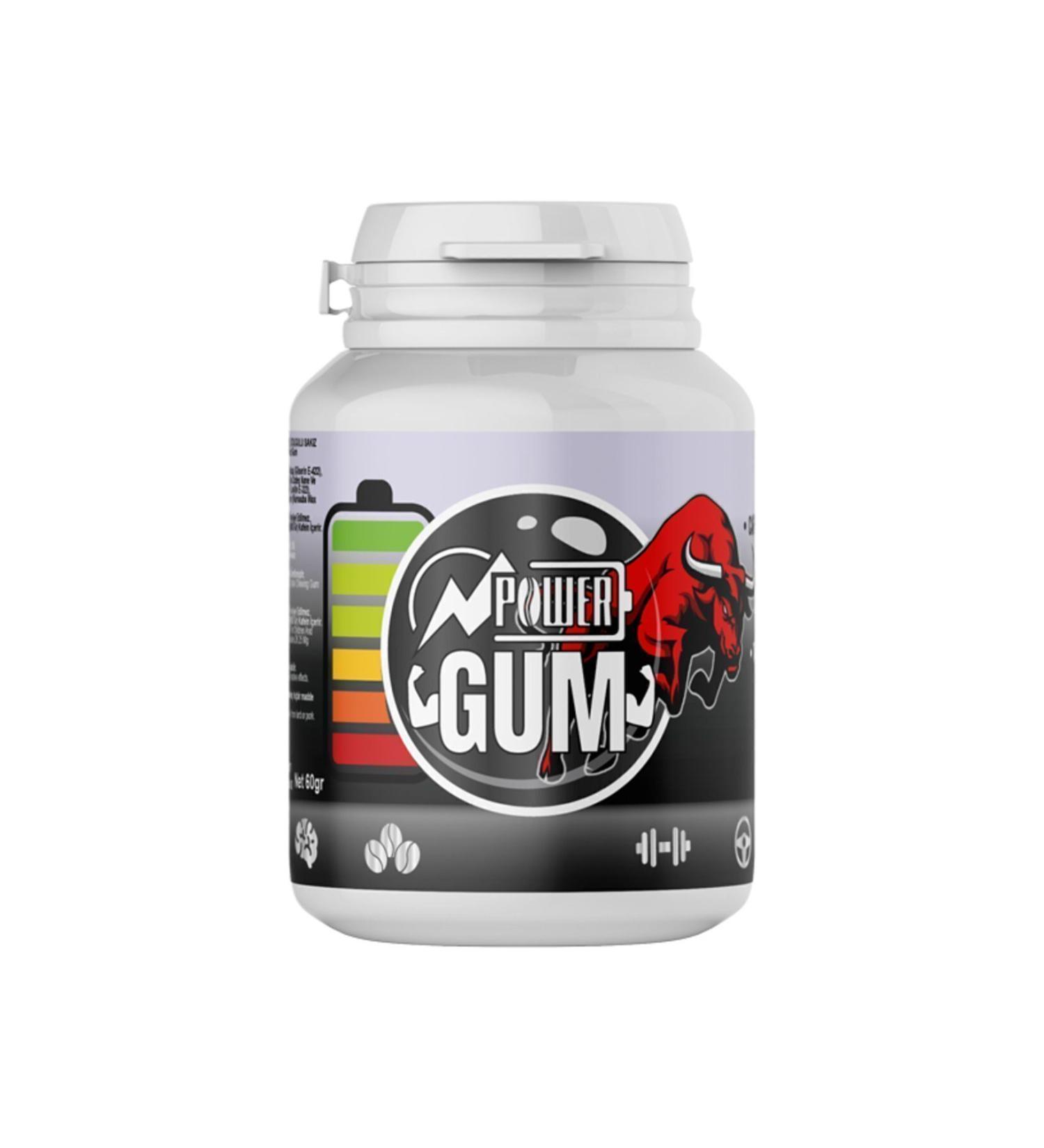 FullGum Power - Guarana Ginseng Caffeine Taurine Extract Filled Gum - Buy Online on GoSupps.com