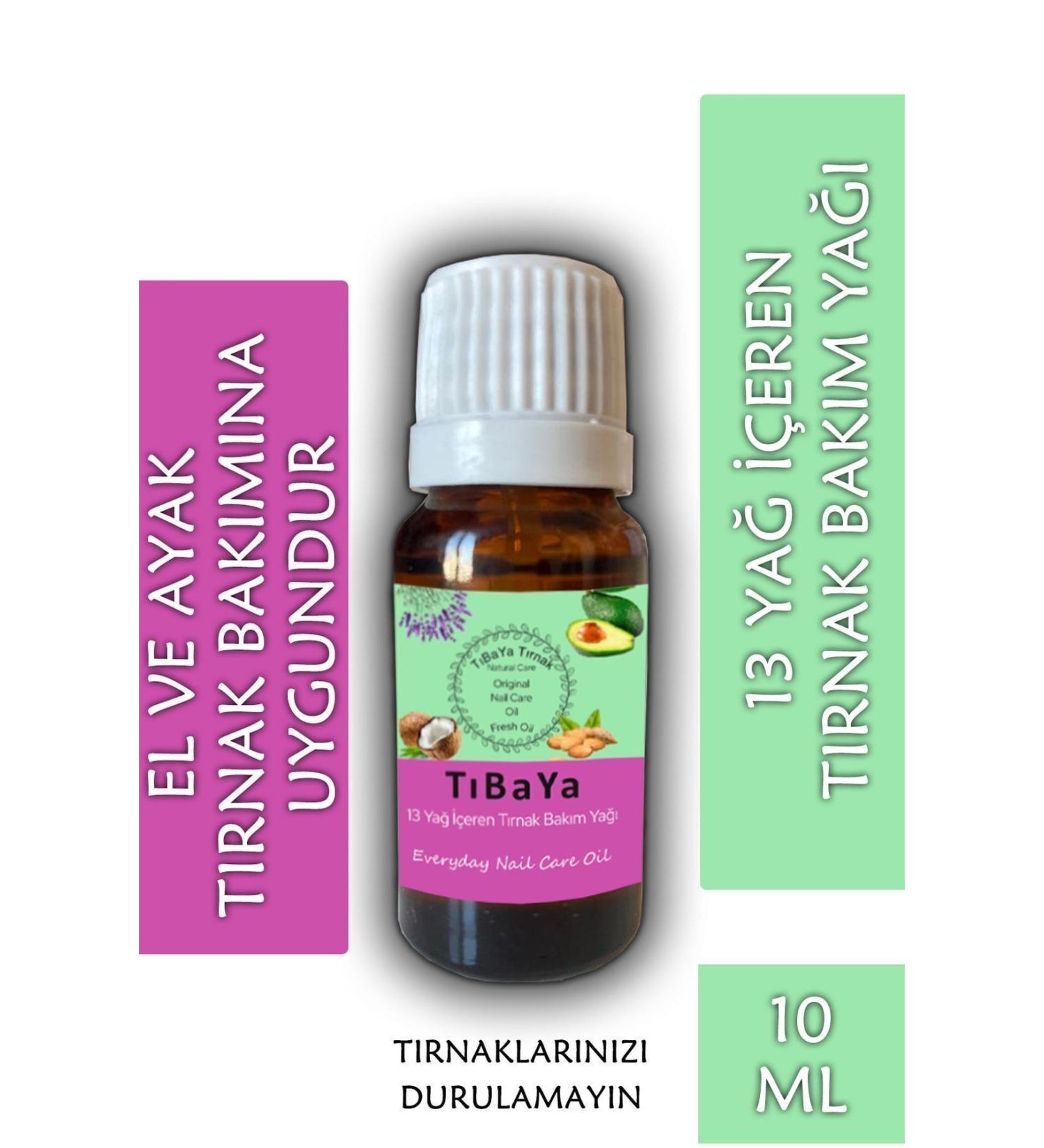 TiBaYa Nail Care Oil 10 Ml "Nail Care Oil Containing 13 Oils" - Buy Online on GoSupps.com