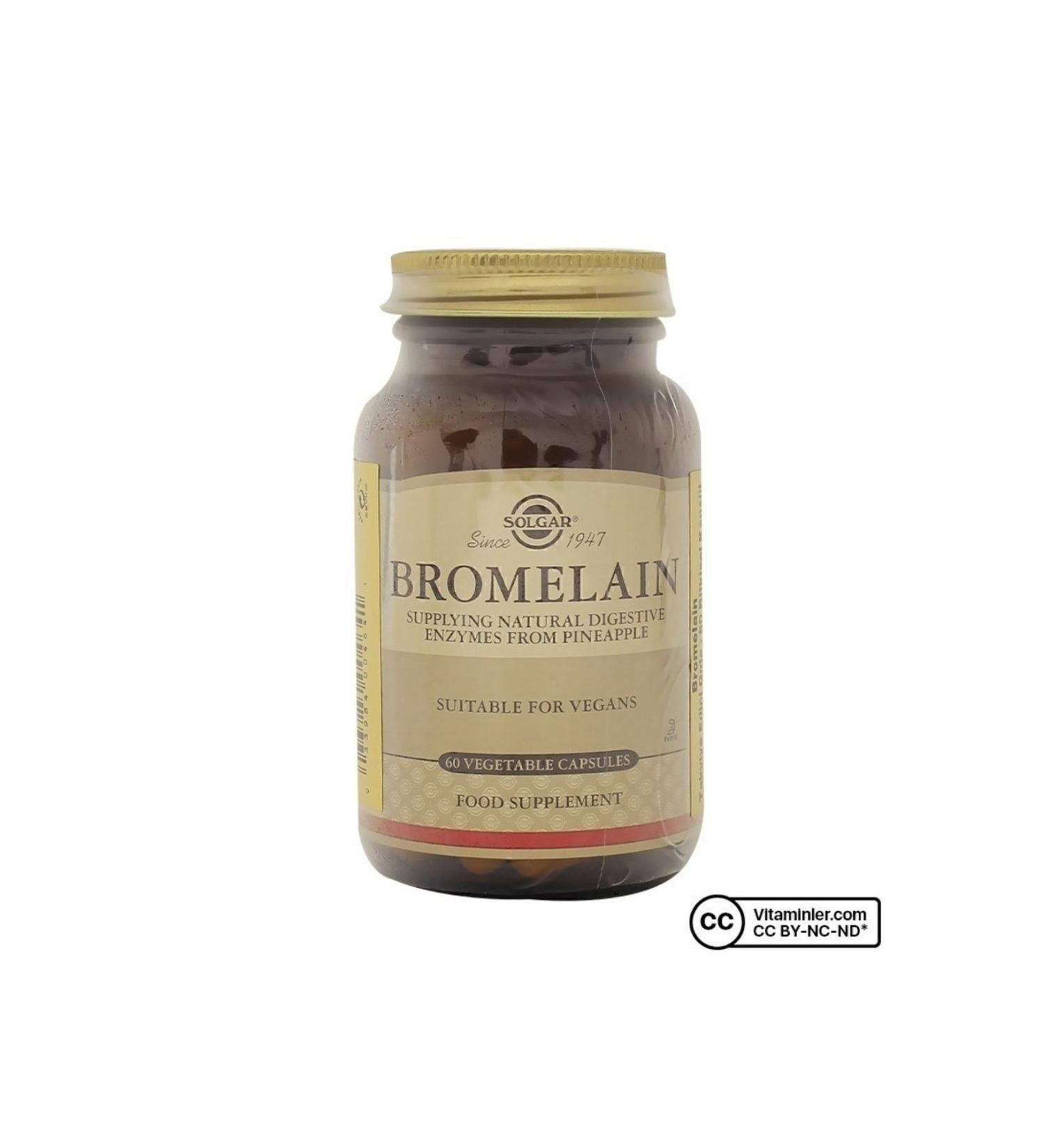 Solgar Bromelain 150 Mg 60 Capsules 32625242