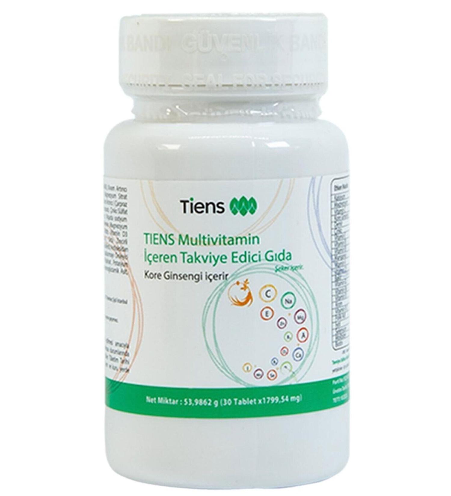 Tiens Multivitamin Supplementary Food 30 Tablets