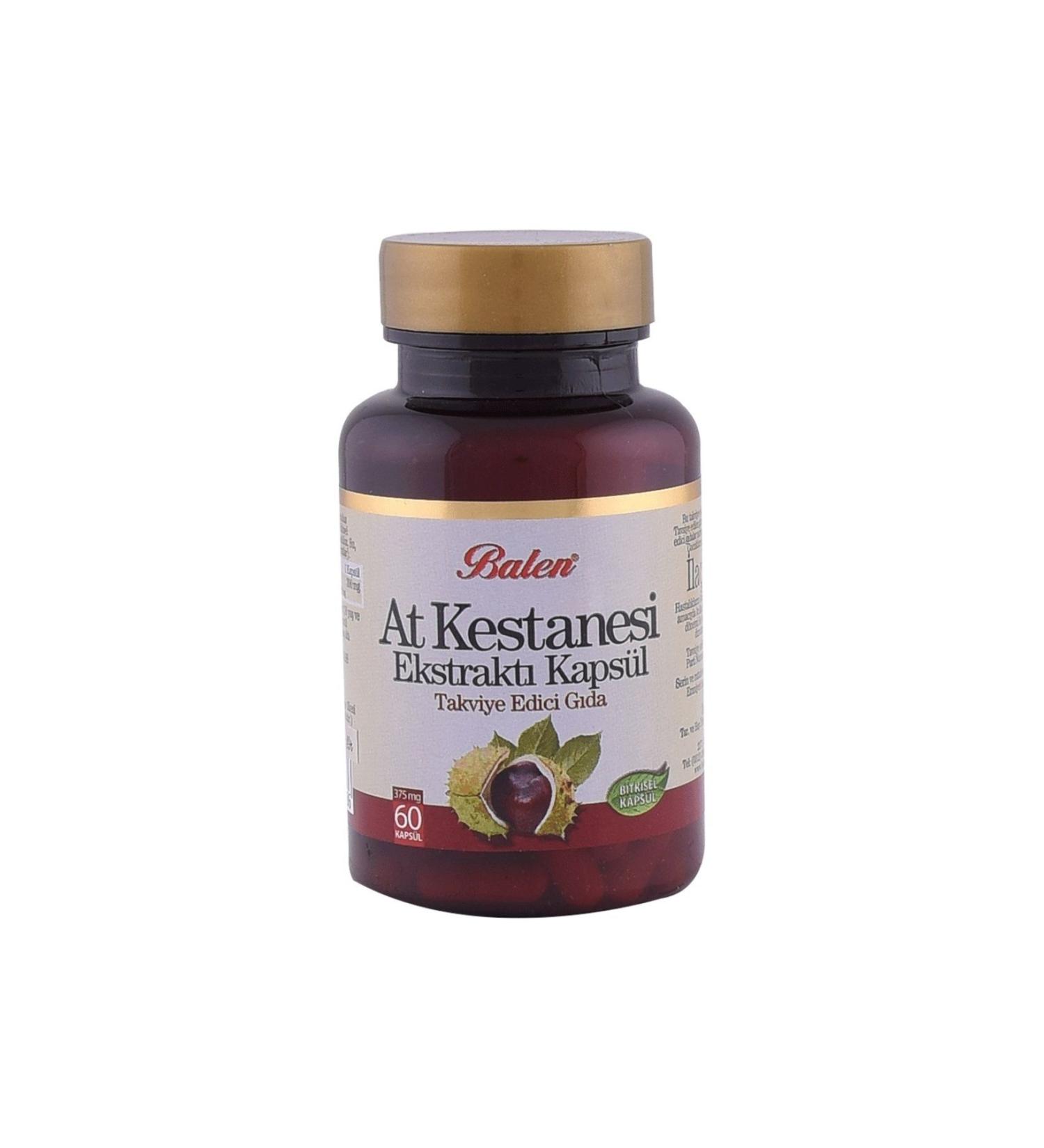 Balen Horse Chestnut Capsule 375 Mg 60 Tablets