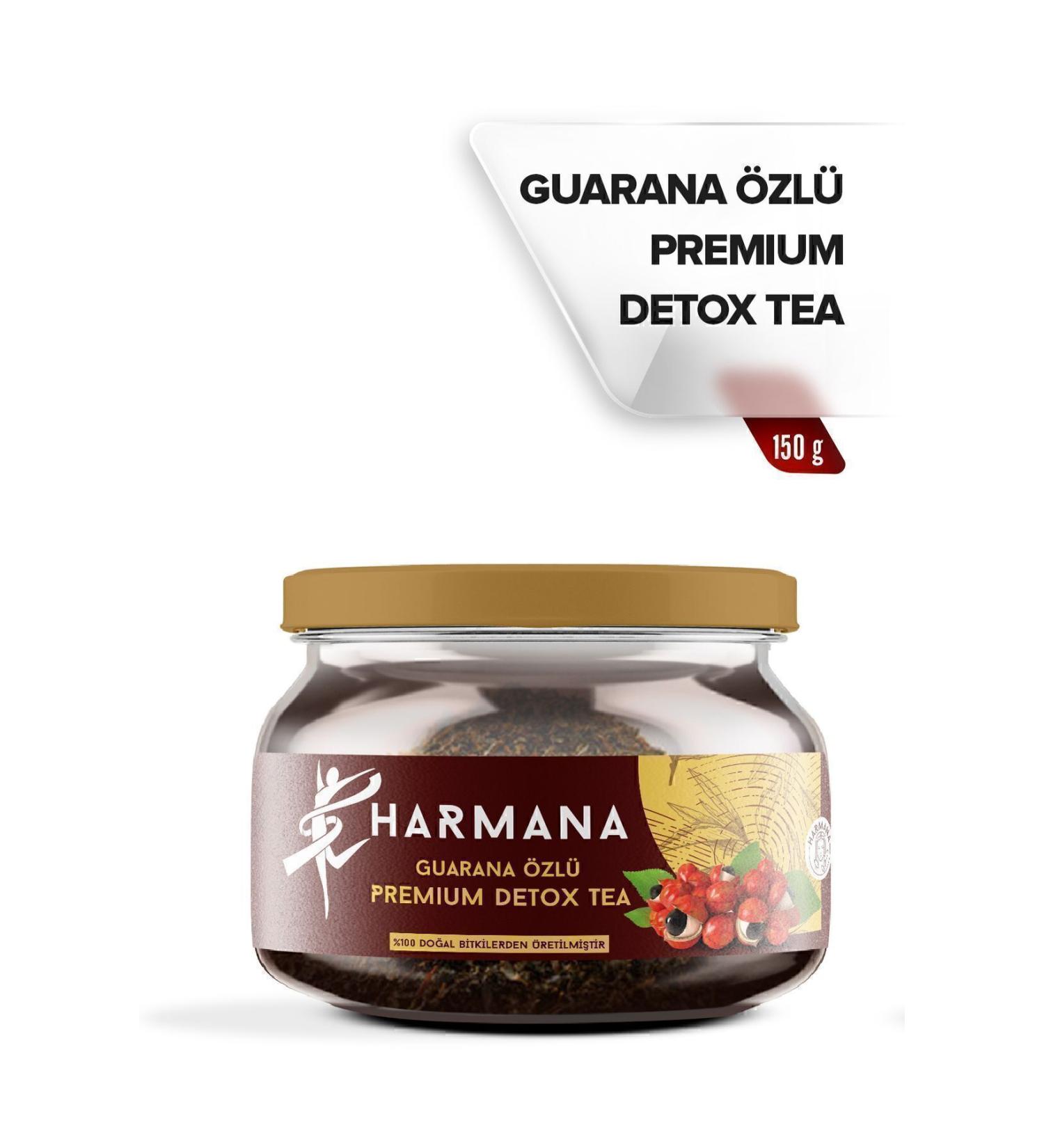 HARMANA Guarana Extract Premium Detox Tea 2 Months Use 150 Gr - Buy Online on GoSupps.com