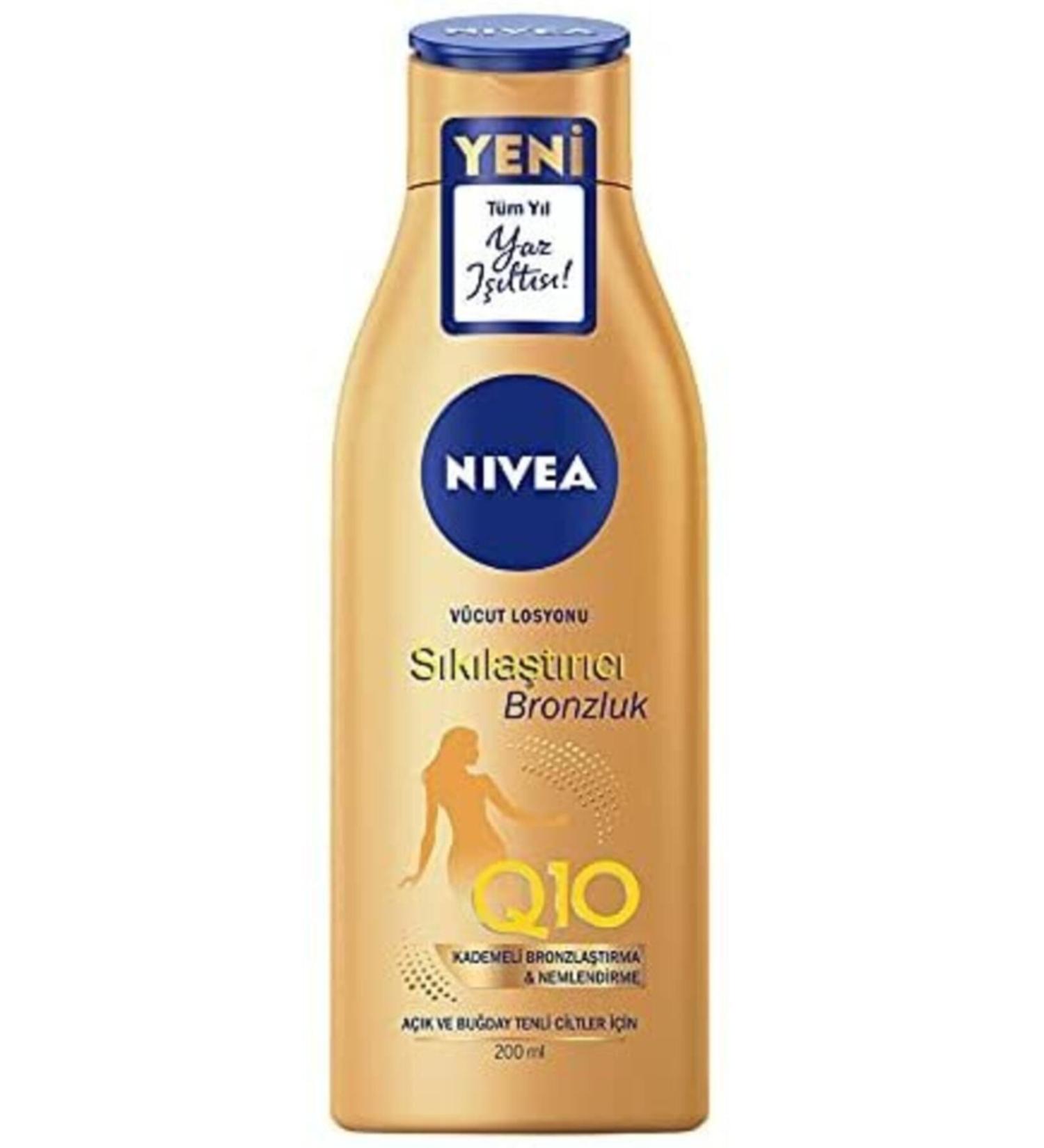 NIVEA Q10 Firming Tan Body Lotion Women 200 Ml - Buy Online on GoSupps.com