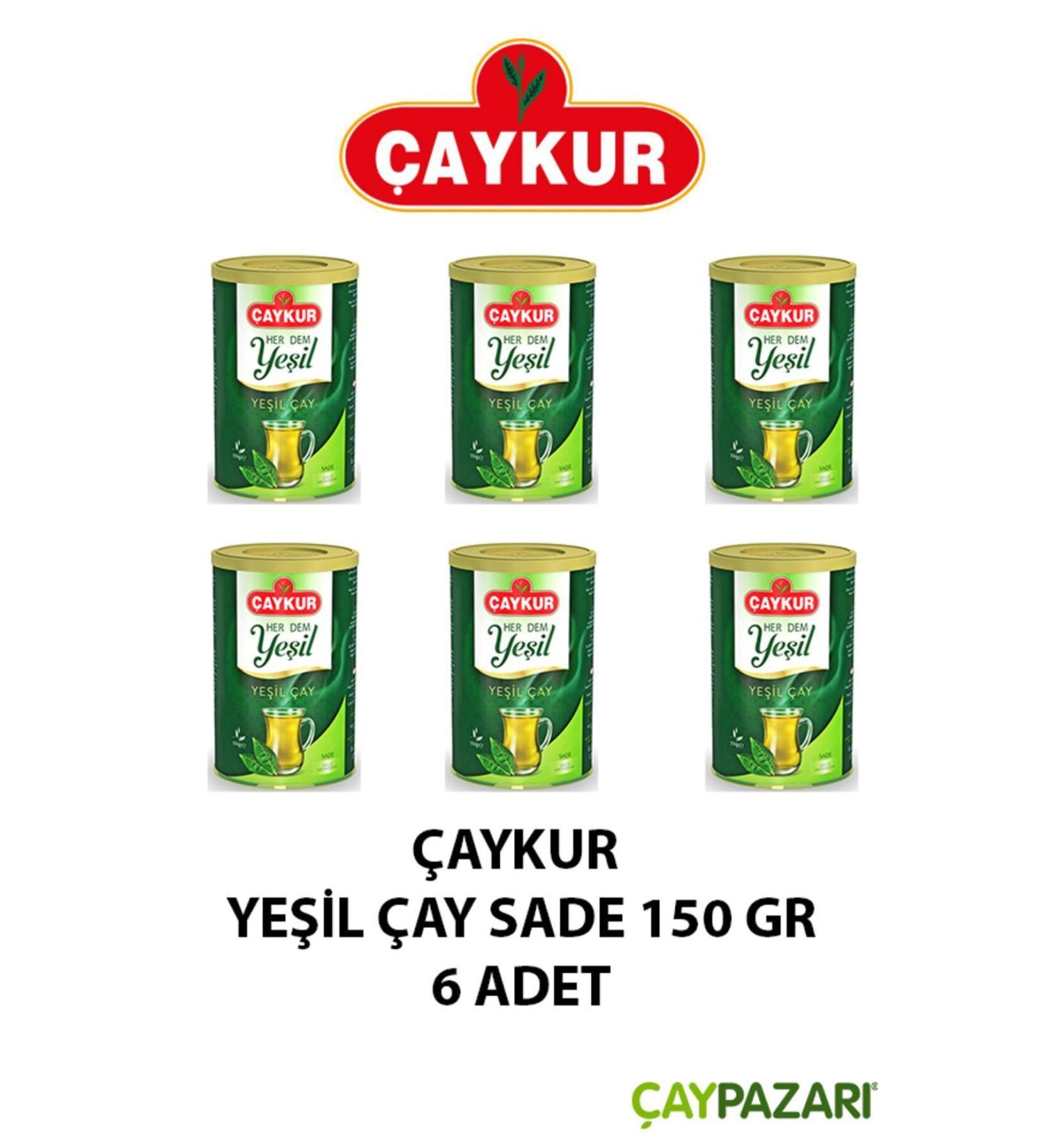aykur HERDEM GREEN TEA PLAIN 150 GR. 6 PIECES
