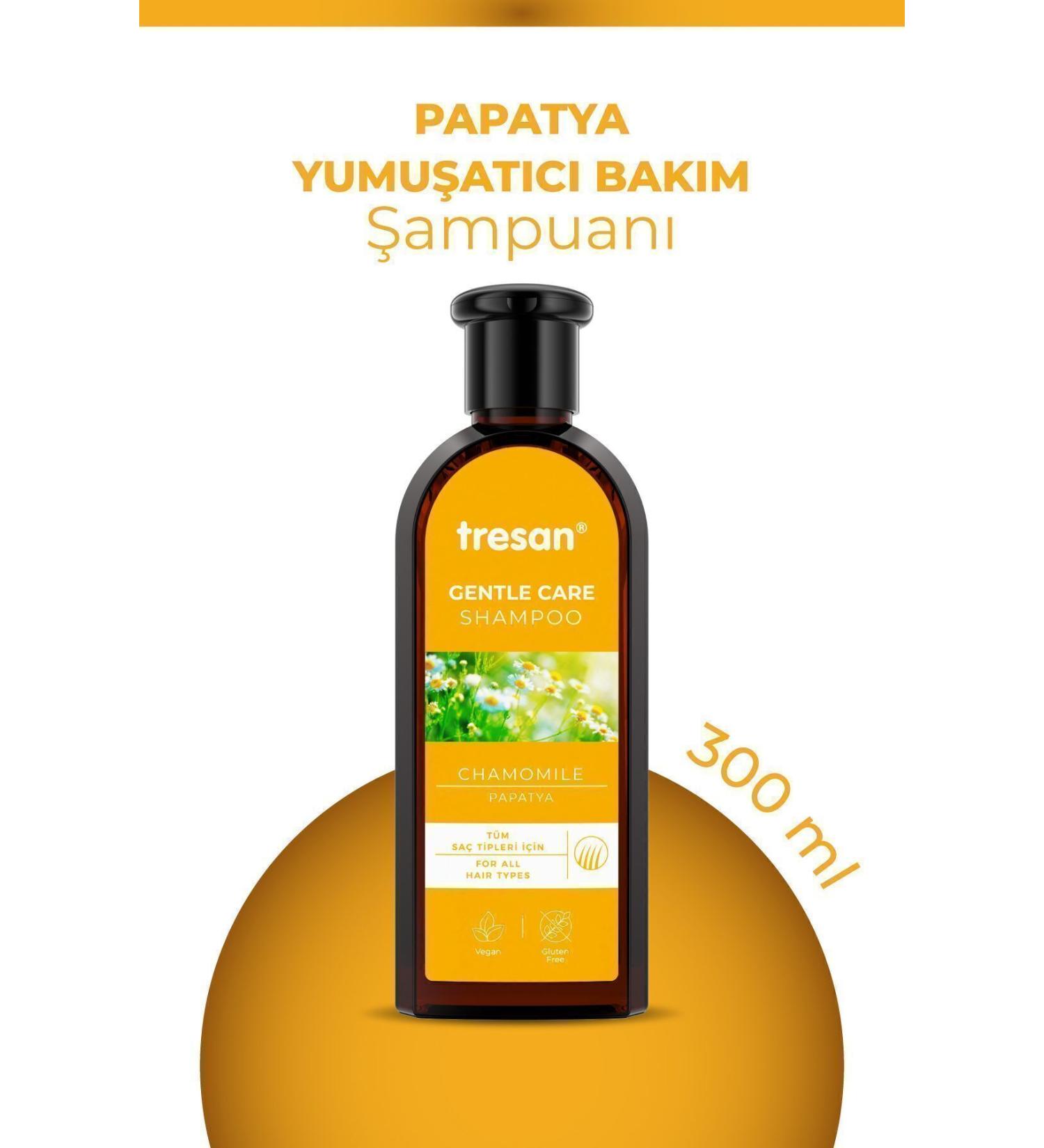 Tresan Chamomile Softening Care Shampoo 300 ml - Buy Online on GoSupps.com