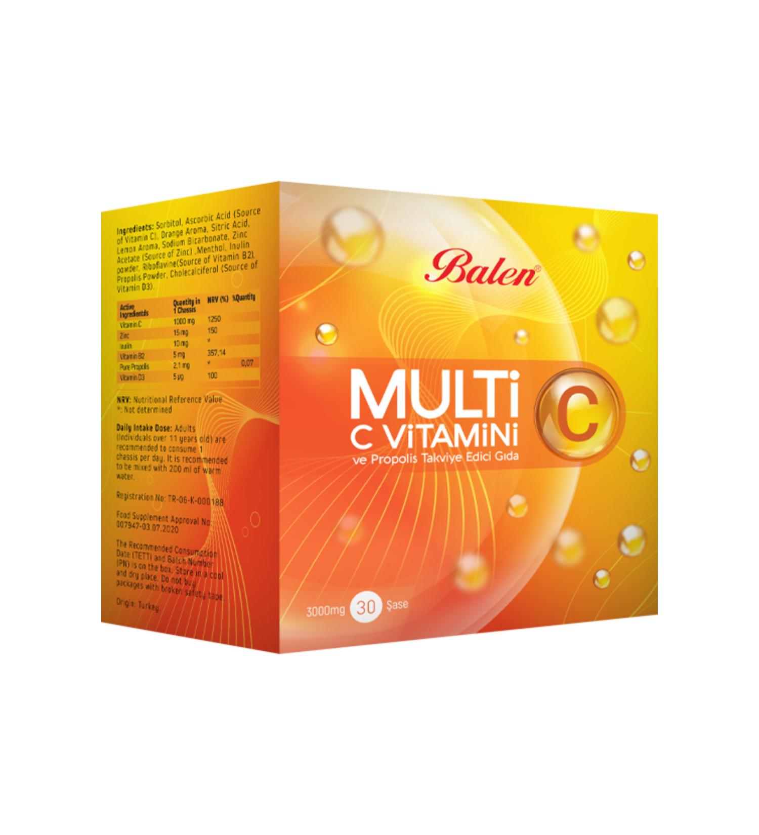 Balen Multi-c Vitamin C And Propolis Chassis