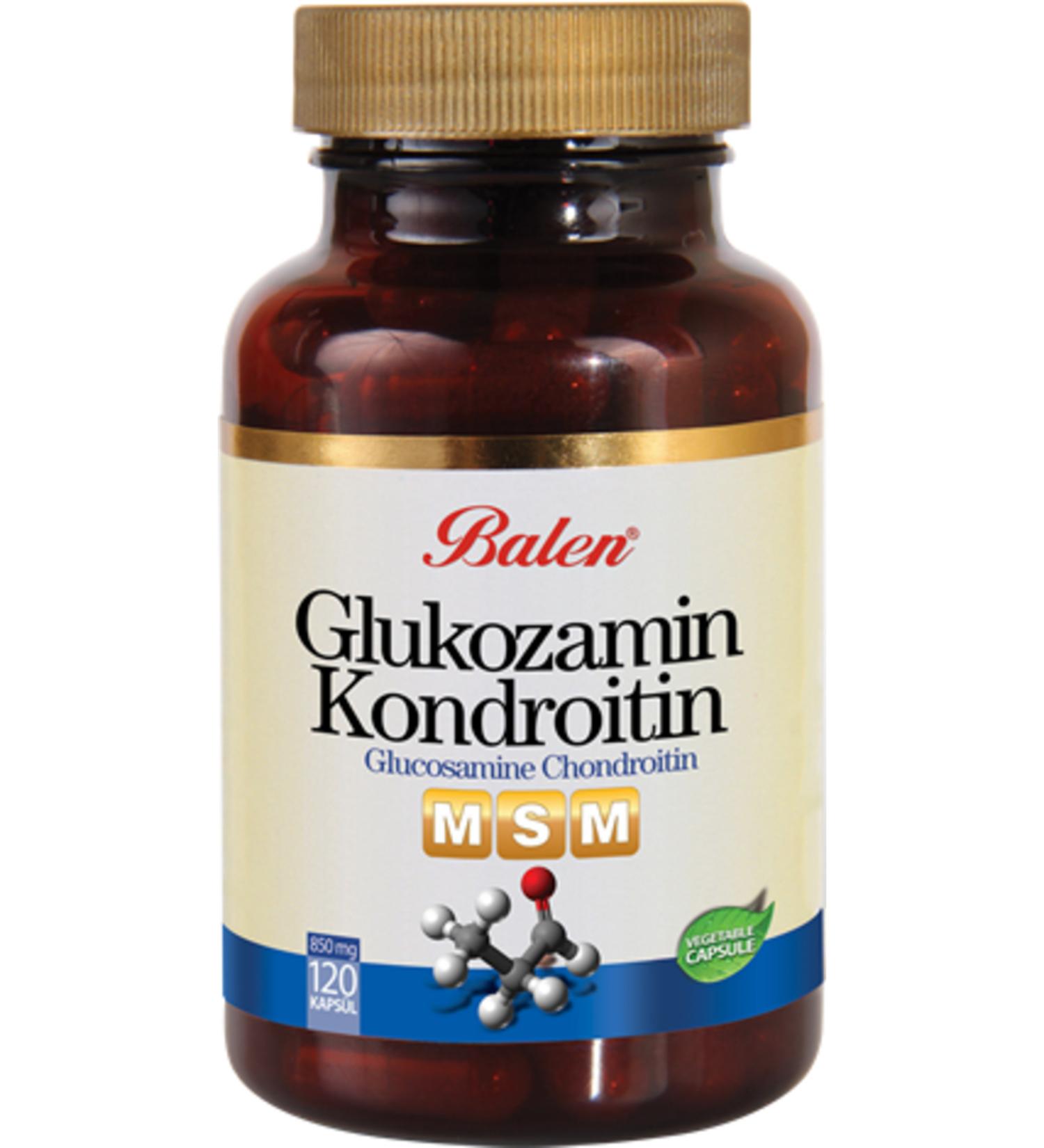 Balen Glucosamn Chondroitin Msm 970 Mg 120 Capsules