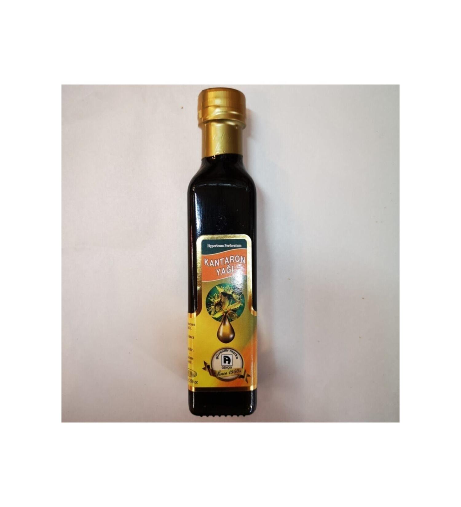 Gencay St. John's Wort Oil 250 ml (COLD PRESSED) - Buy Online on GoSupps.com