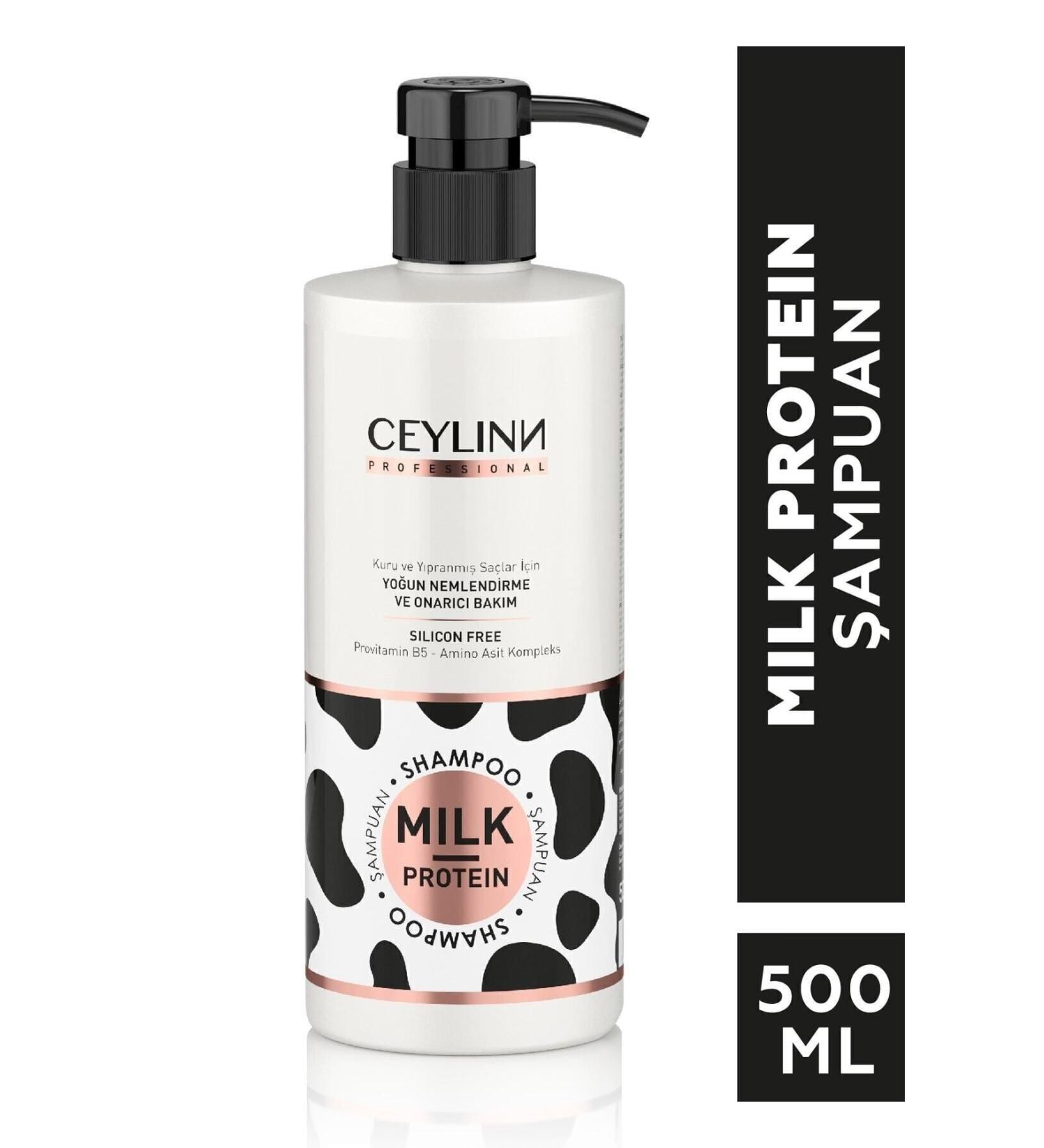 Ceylinn Intensive Moisturizing Milk Protein Shampoo 500 Ml..- - Buy Online on GoSupps.com