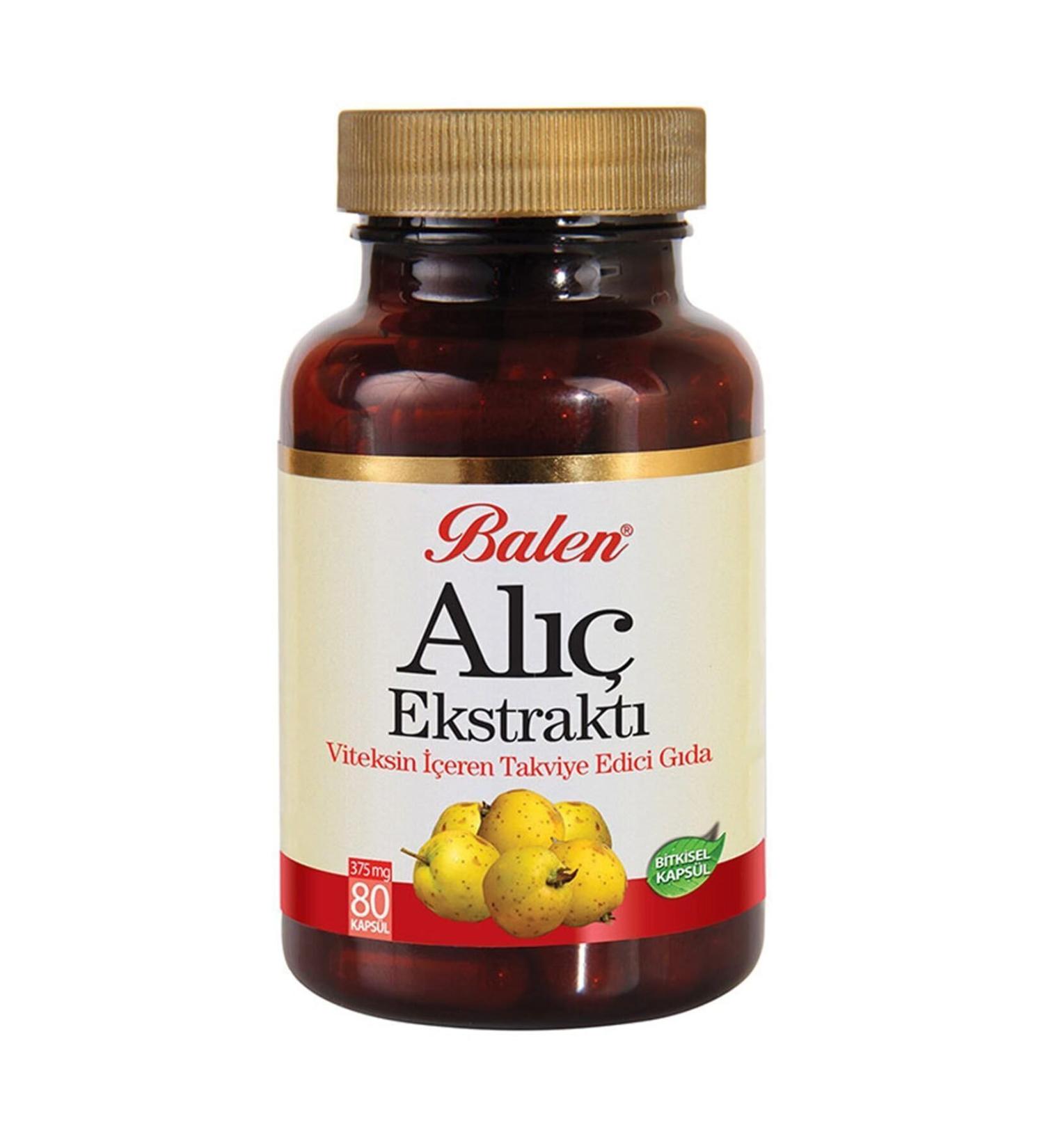 Balen Hawthorn Extract 80 Capsules 375 mg Hawthorn