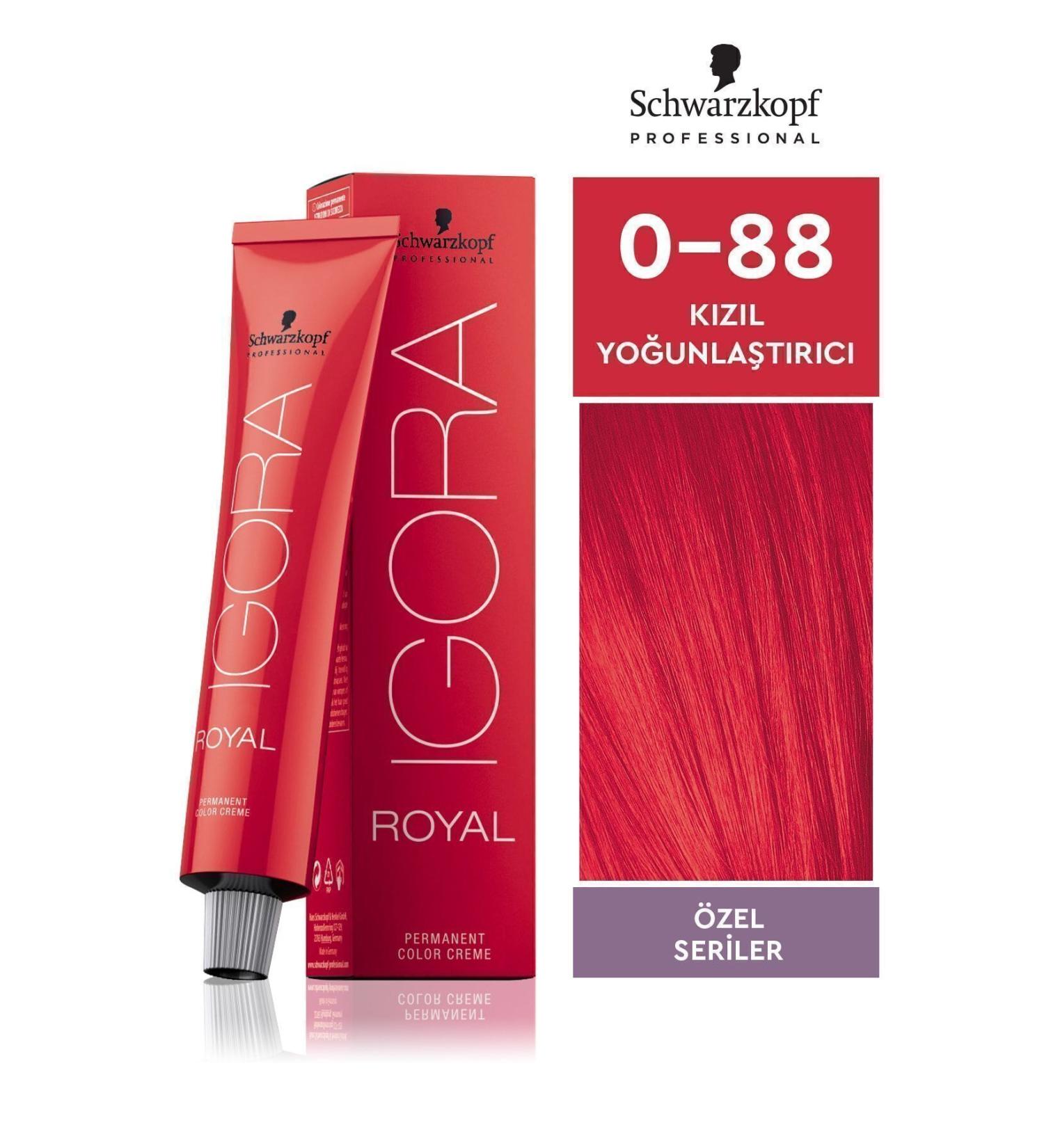 Igora Royal 0-88 Red Intensive Hair Dye 60 ml - Buy Online on GoSupps.com