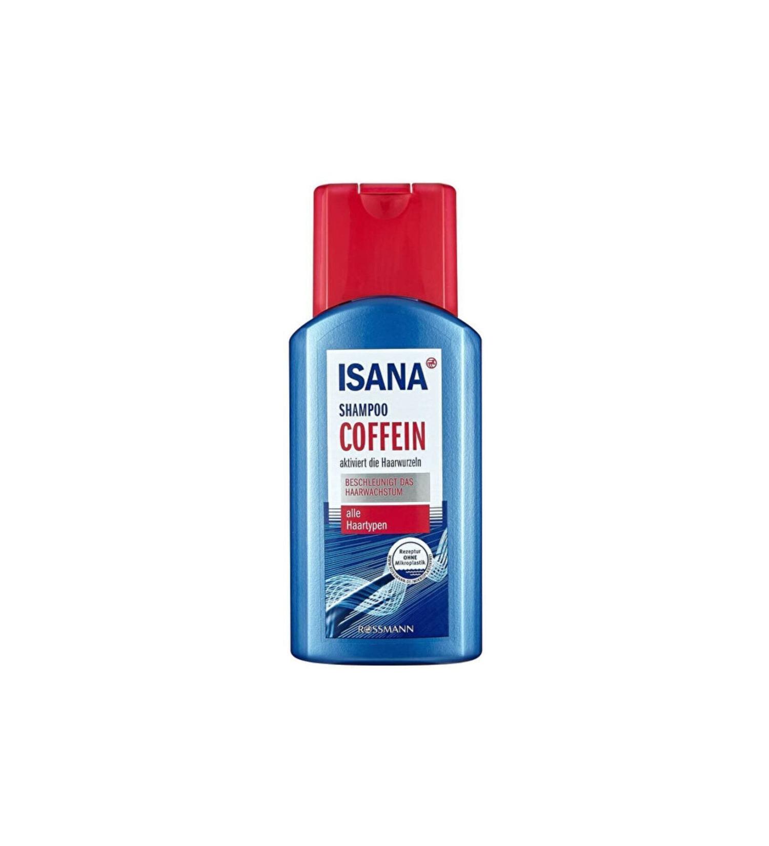 ISANA Shampoo - Caffeine Helps Hair Growth - 250 ml