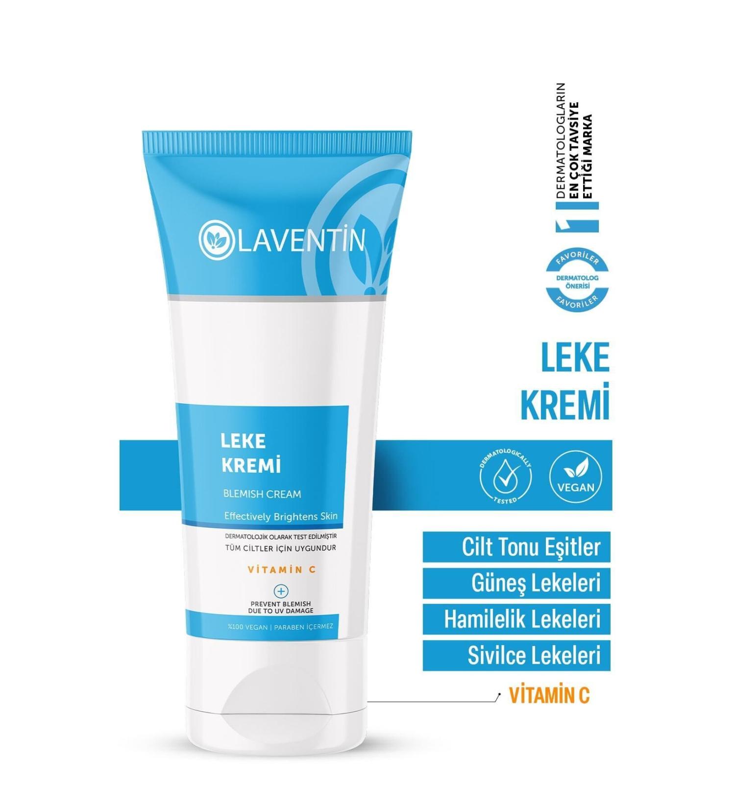 Laventin Anti-Spot and UV Filter Protected Vitamin C Brightening Skin Care Spot Cream 100 Ml - Buy Online on GoSupps.com