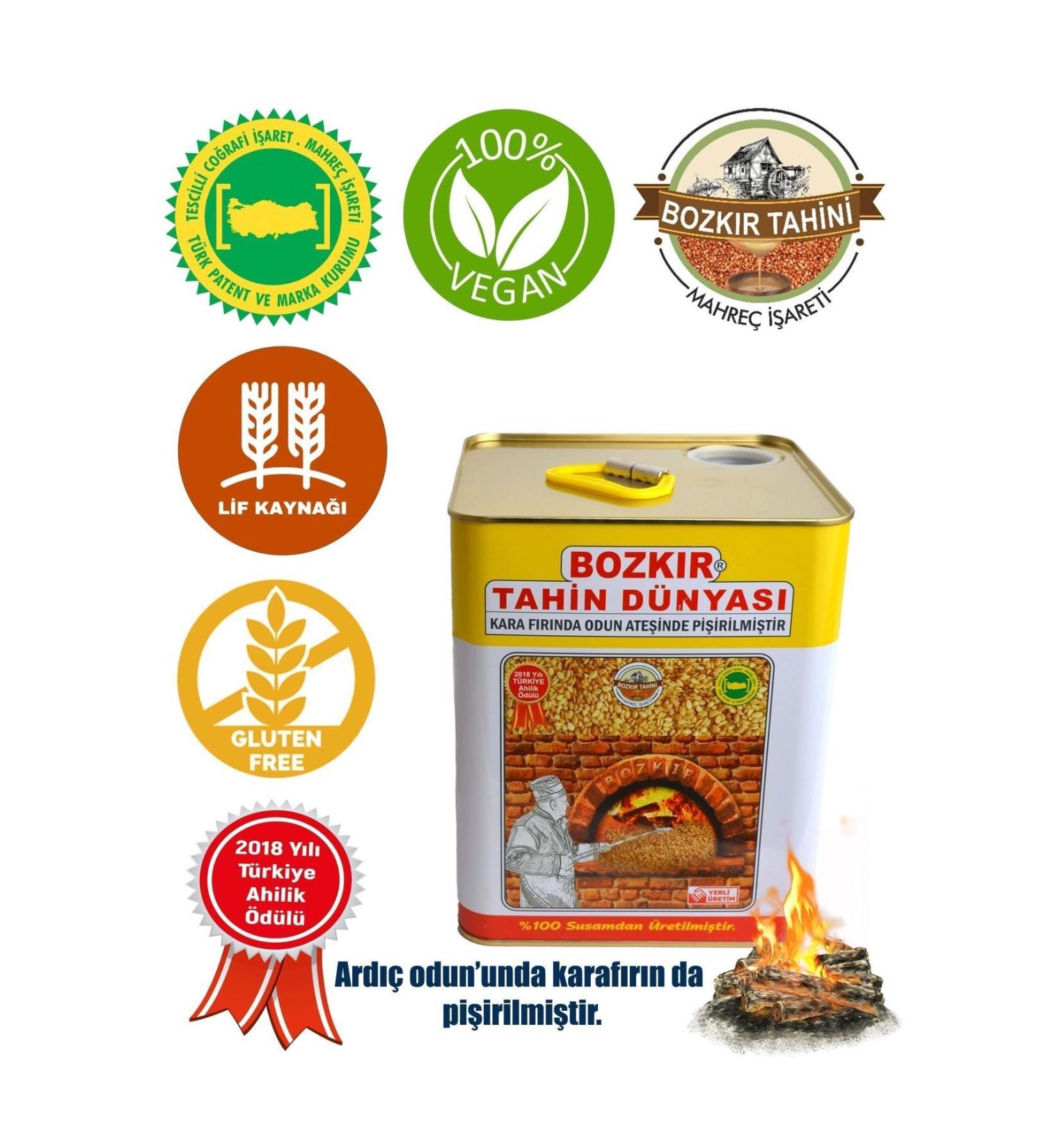 STEPPE TAHINI WORLD Steppe Tahini World Bran-Free Steppe Tahini 4600 Gr. TIN