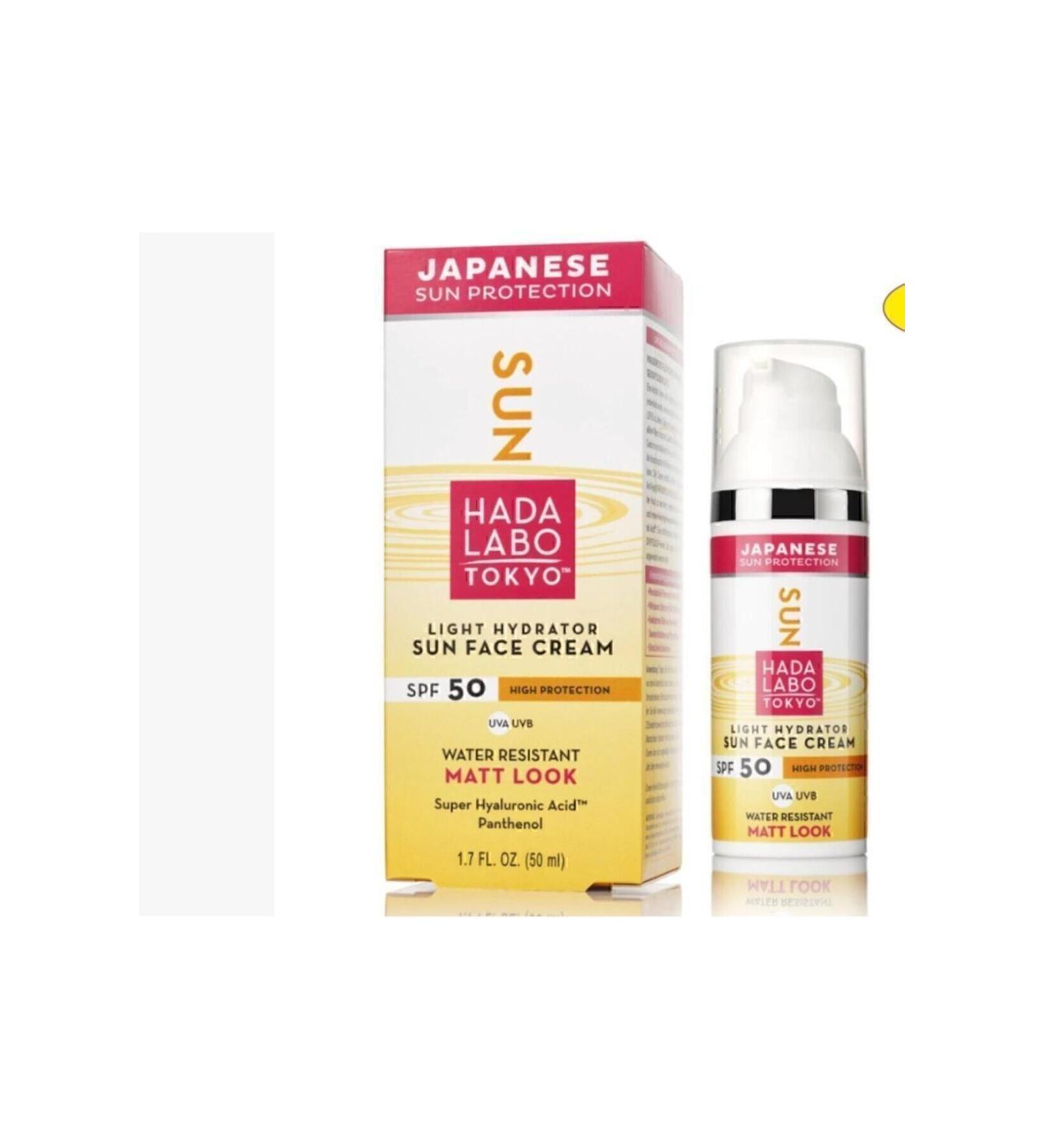 Hada Labo Tokyo Sun Face Cream 50spf 50ml