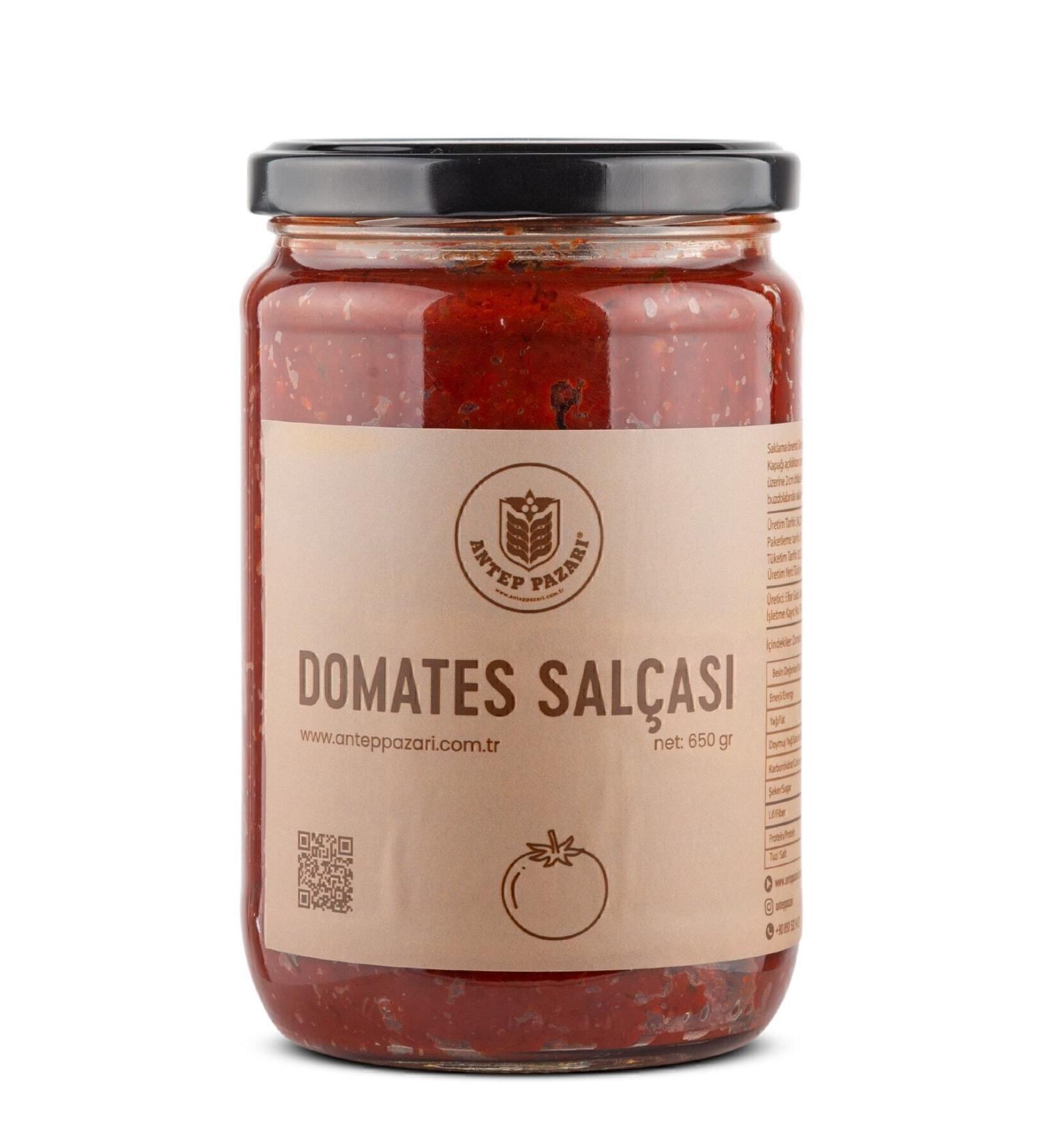 Antep Market Tomato Paste - Gaziantep - 650 gr - Buy Online on GoSupps.com