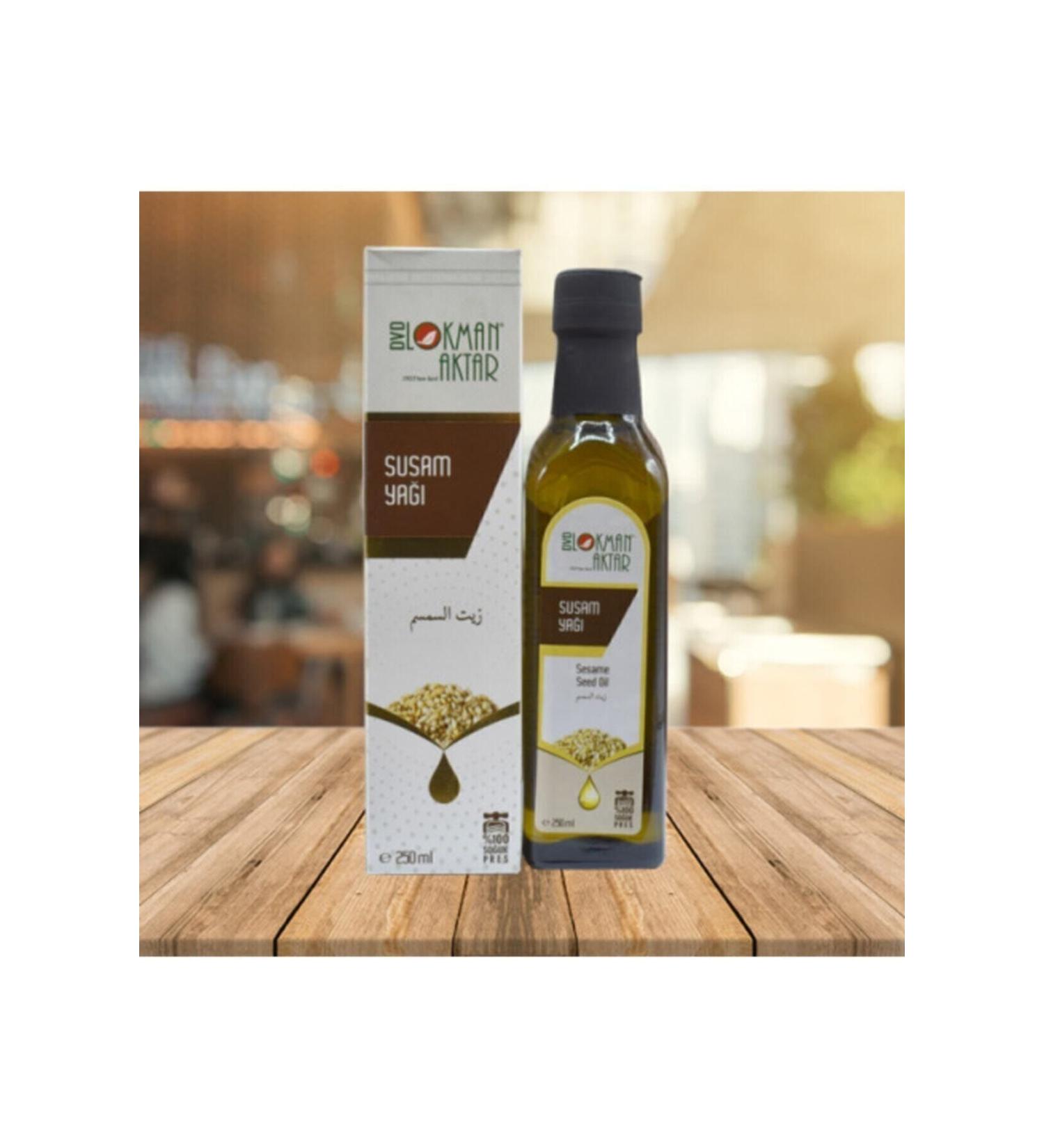 Lokman Aktar Sesame Oil 250 Ml.
