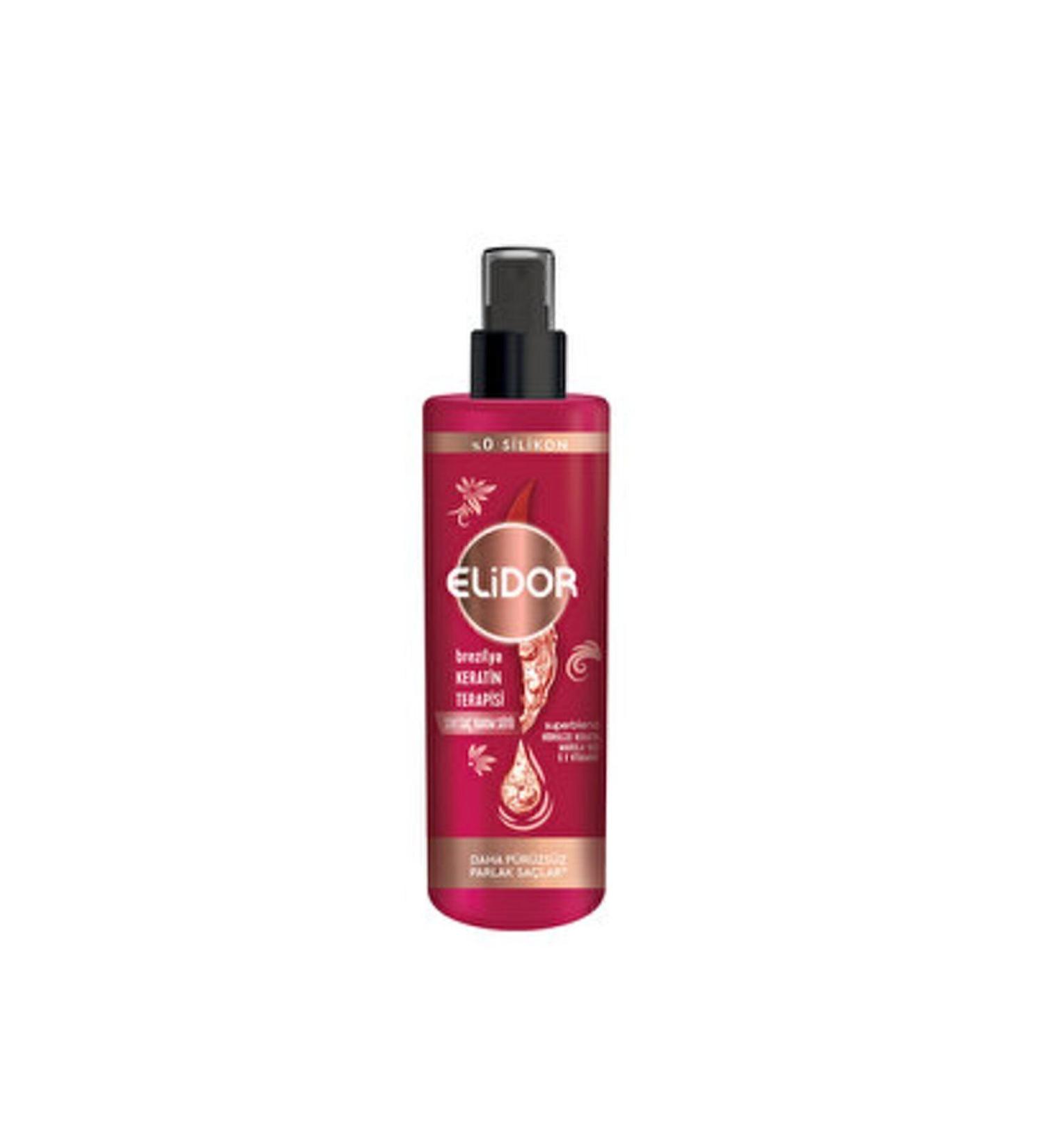 Elidor Liquid Hair Care Milk Brazilian Keratin Therapy 200 ml ( 1 PIECE )