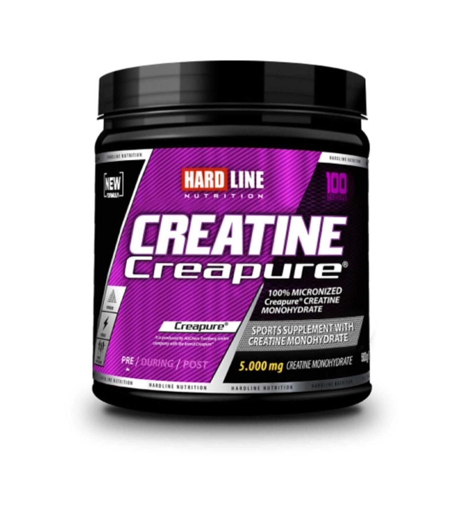 Hardline Creatine Creapure 500gr 100 Servings - Buy Online on GoSupps.com