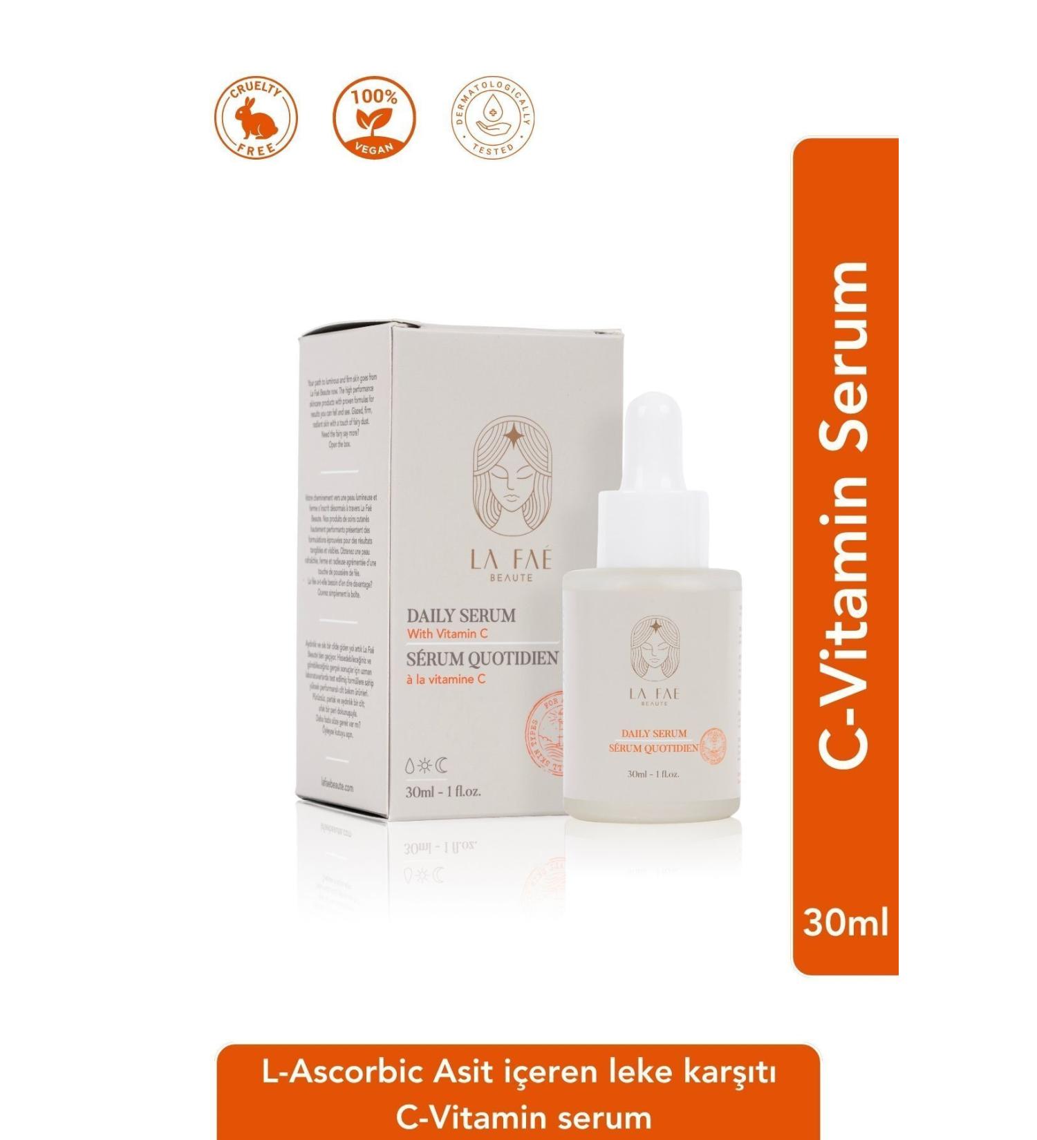 LA FAE BEAUTE Brightening and Skin Tone Equalizing Anti-Spot Vitamin C Serum | 30 Ml. - Buy Online on GoSupps.com