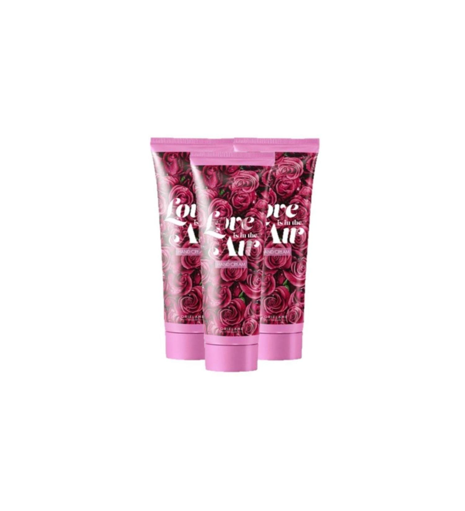 Oriflame Body Care Love Is In The Air Hand Cream 3 Pieces
