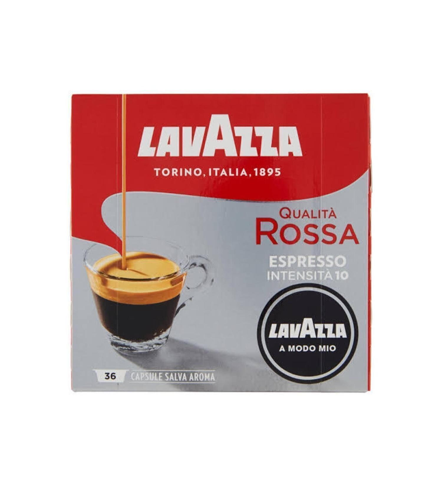 LavAzza Qual ta Rossa A Modo Mio Compatible Capsule Coffee - Buy Online on GoSupps.com