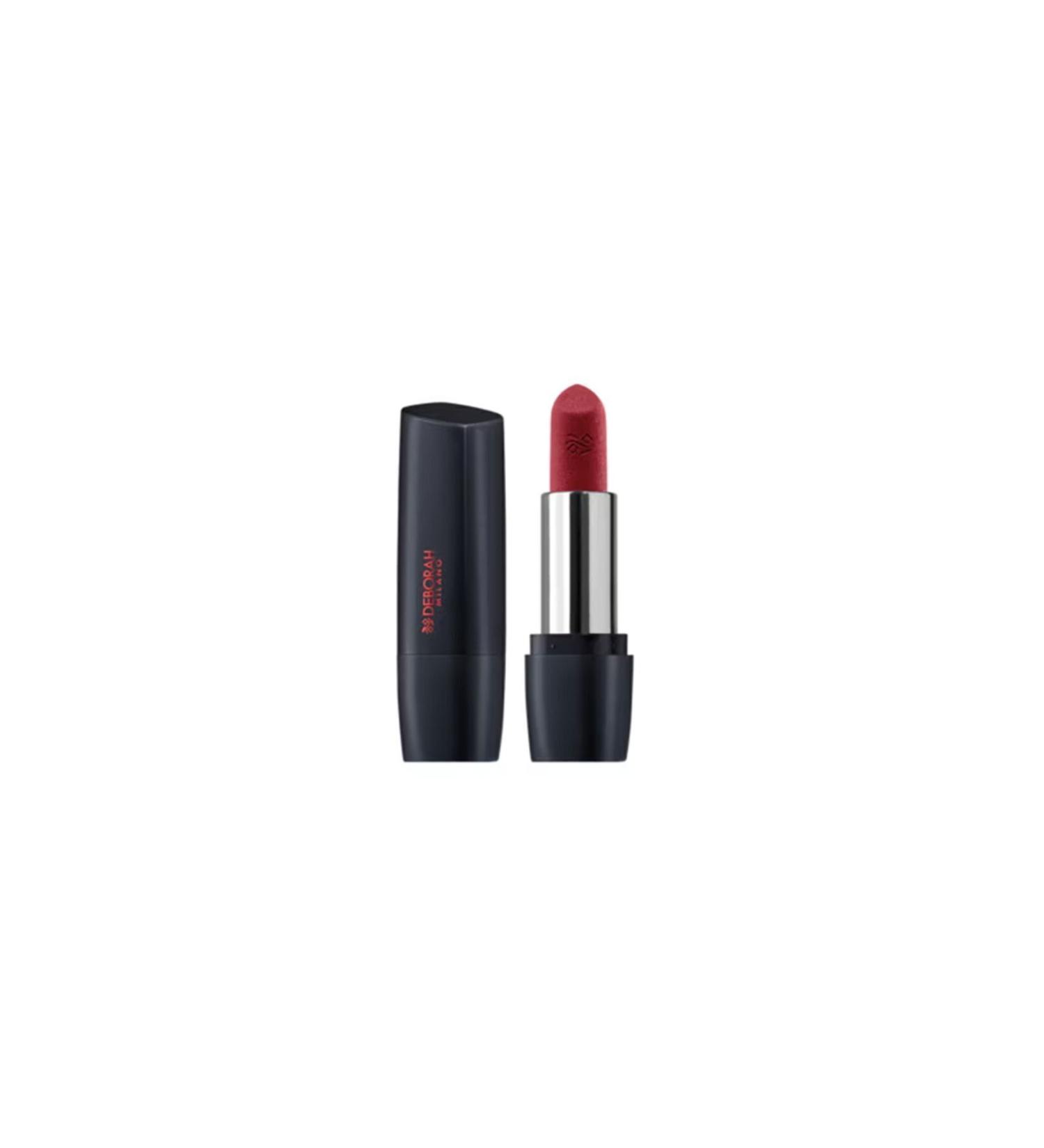 Deborah Rossetto Milano Red Matte Lipstick 07: Pink Brick