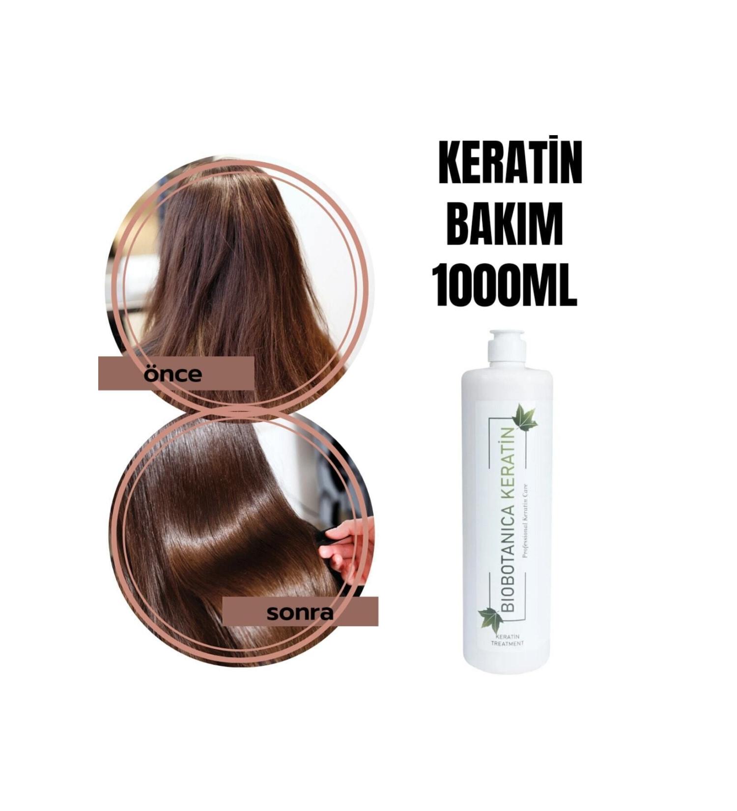 Biobotanica Hair Straightening Keratin Care Brazilian Blow Dry 1000 ml