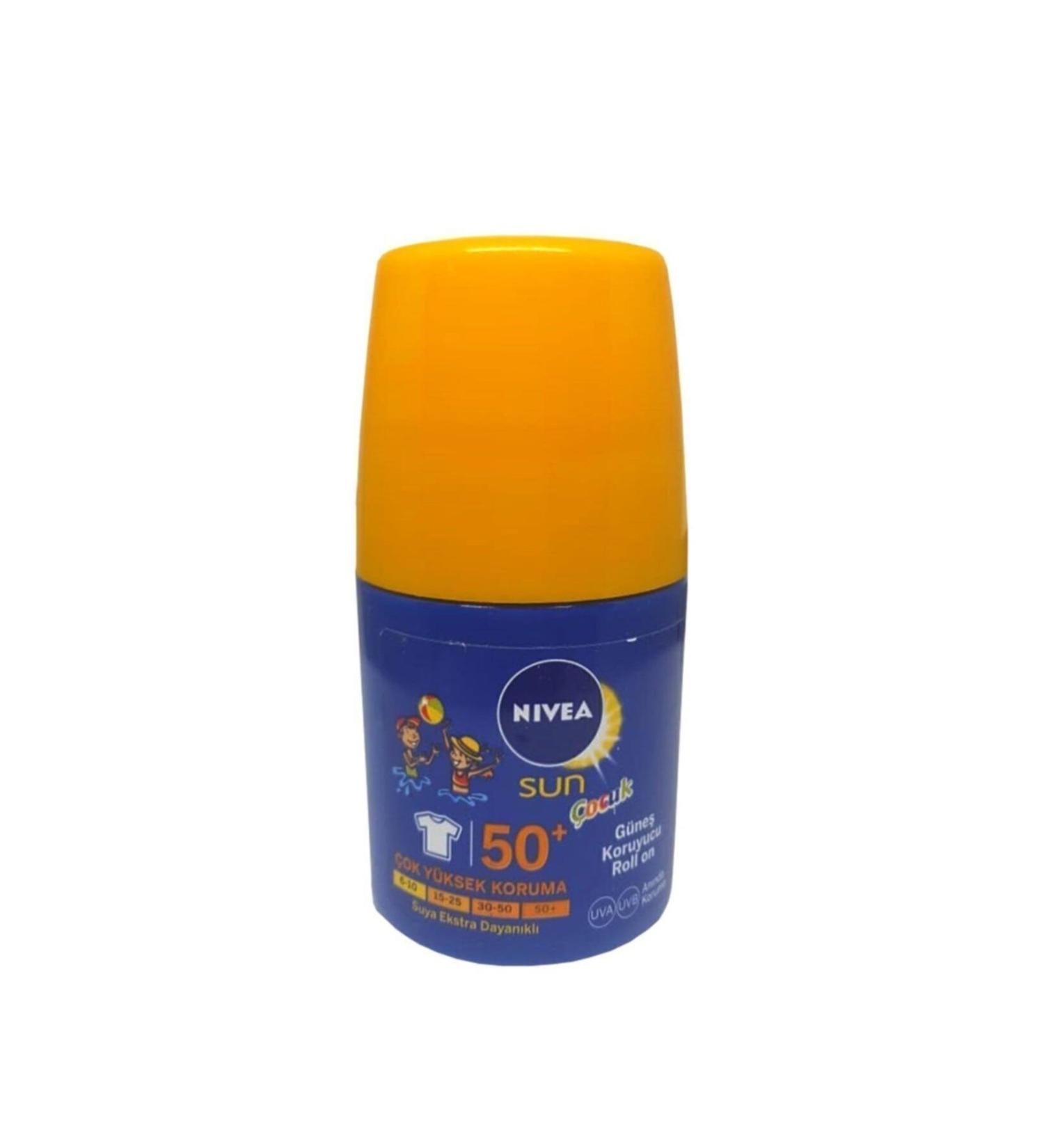 NIVEA Sun Sunscreen Roll-On 50ml Kids