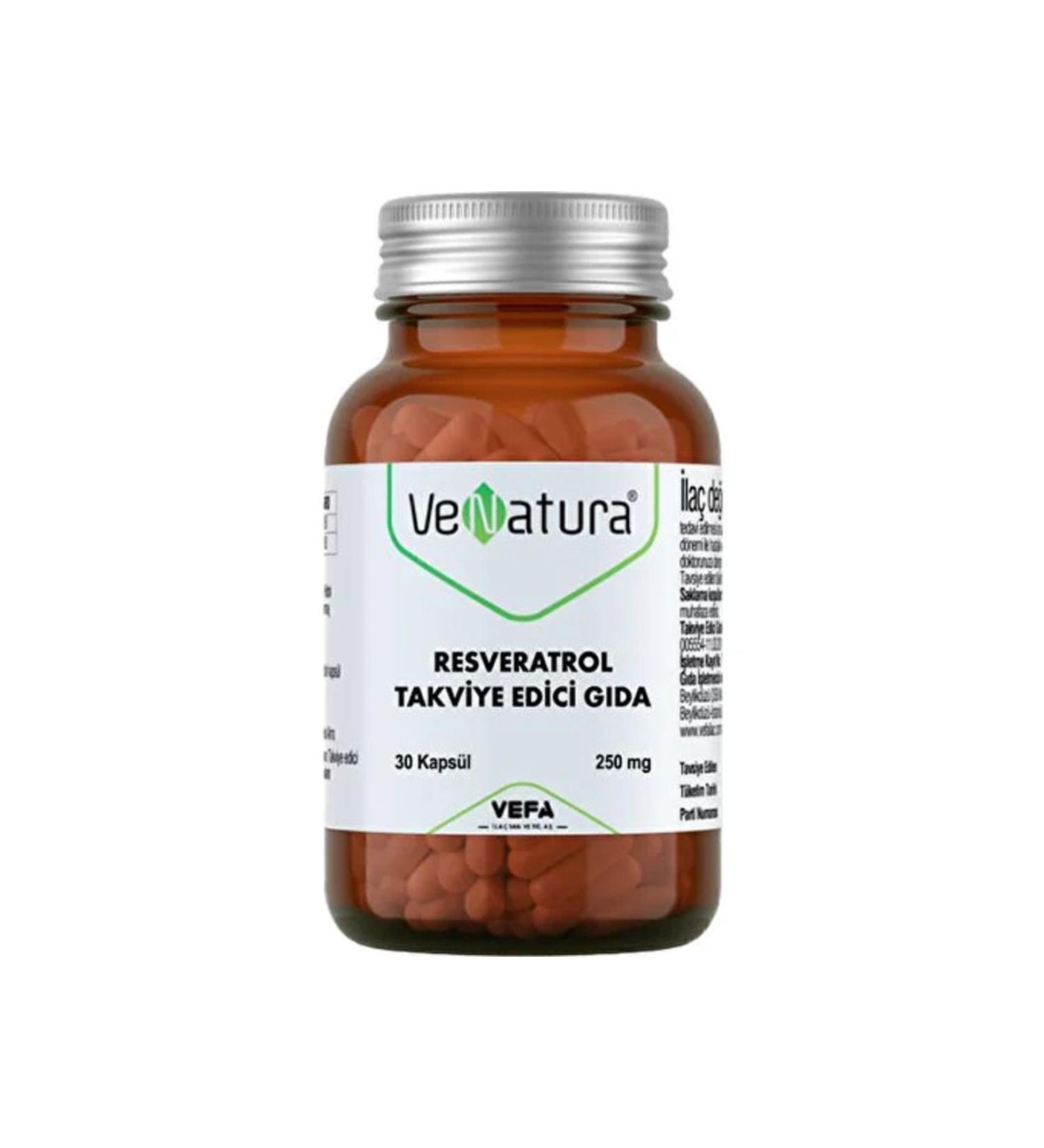 Venatura Resveratrol 30 Capsules