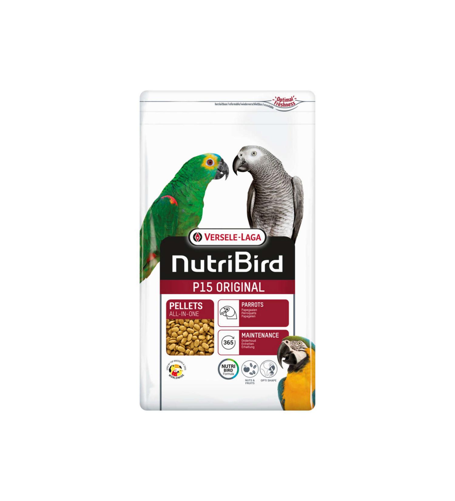 Versele Laga Vl Nutribird P15 Original Parrot Pellet Food 1 Kg 394117