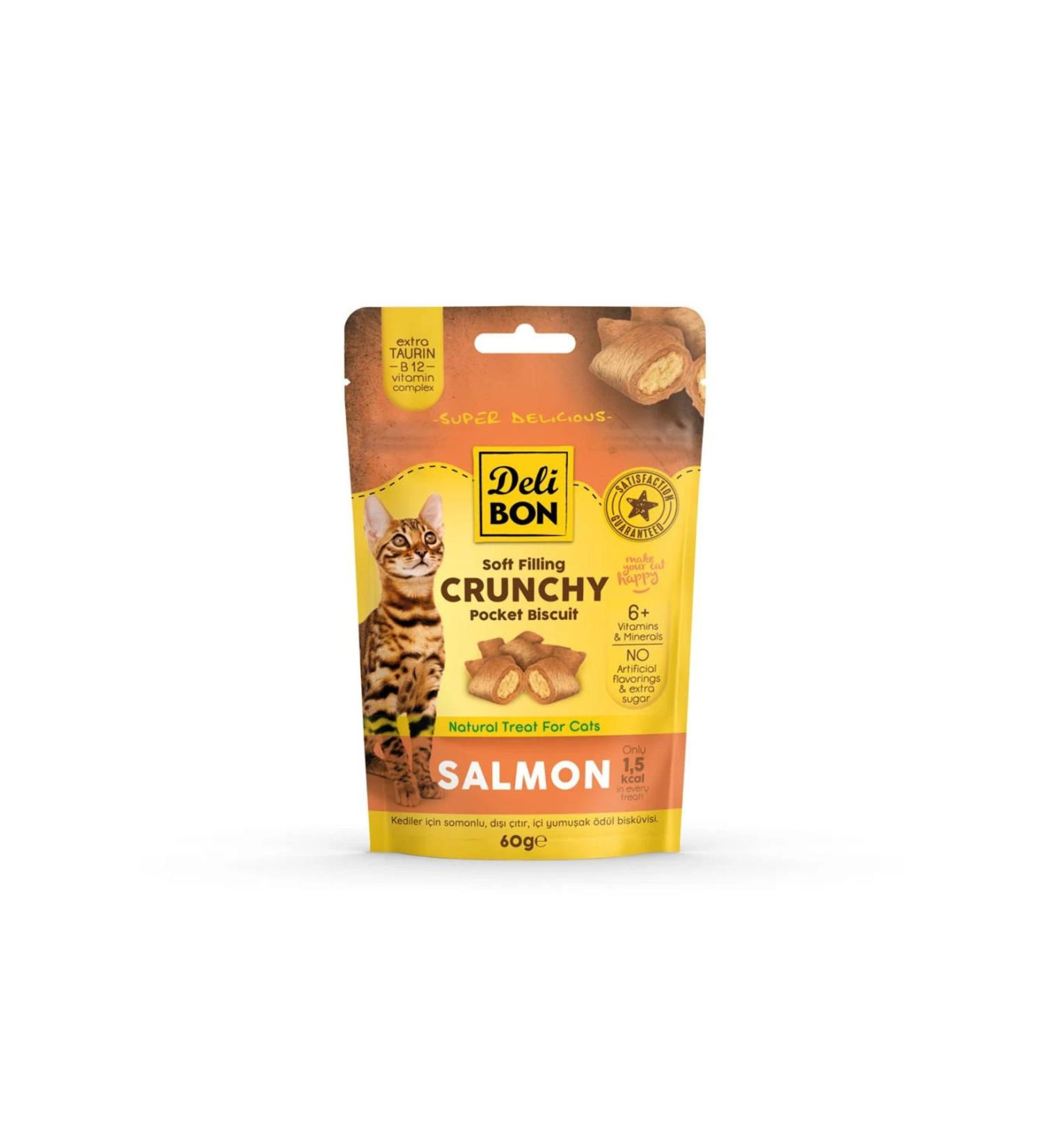 Filled Reward Biscuit - Salmon 60gr