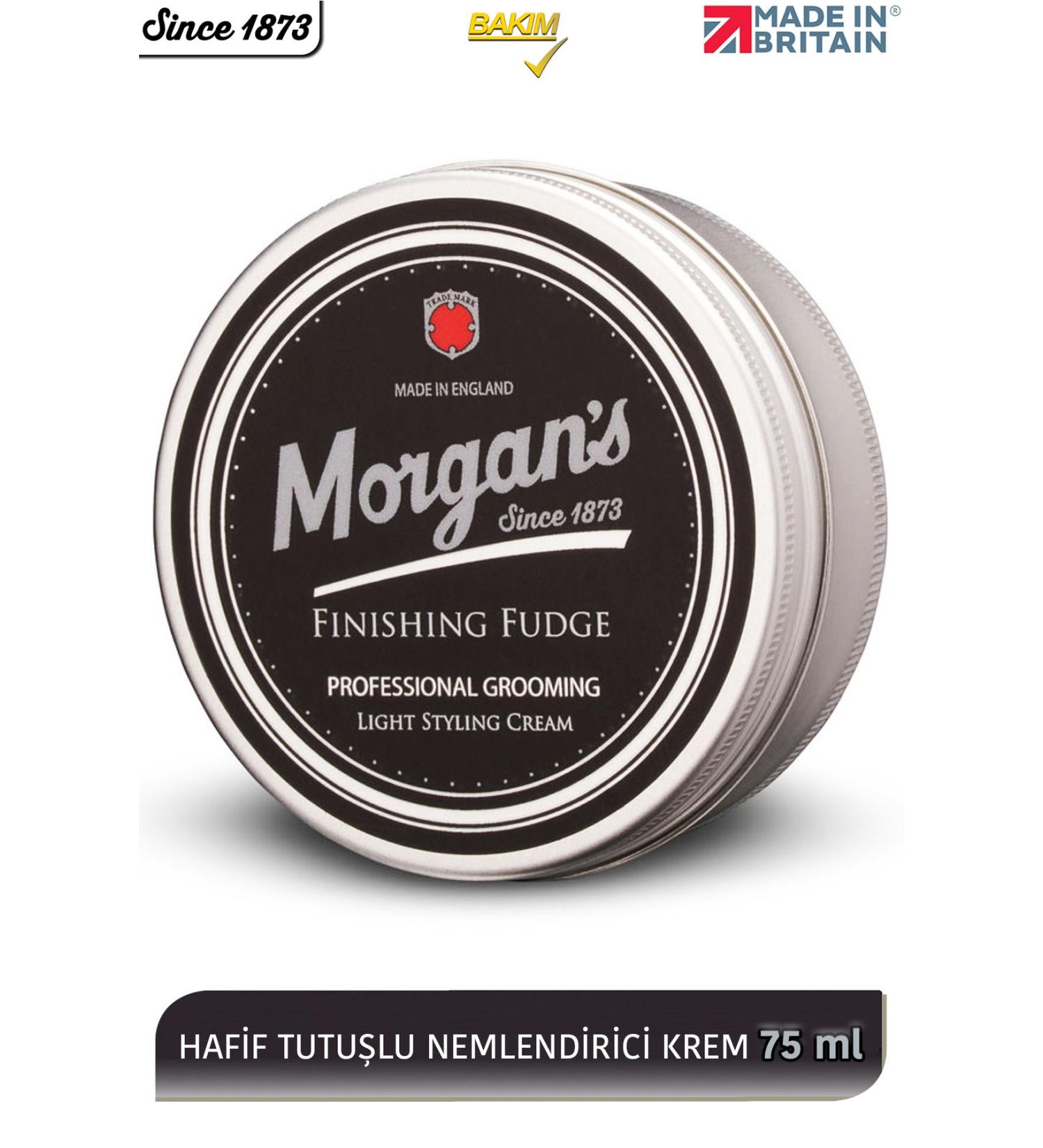 Morgan's Pomade Morgan's Finishing Fudge - Light Hold Styling Cream for All Hair Types 75 ml - Buy Online on GoSupps.com