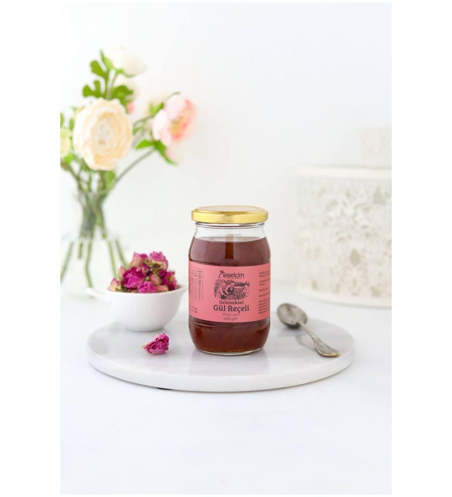 Roselcim Rose Jam 400 gr - Buy Online on GoSupps.com