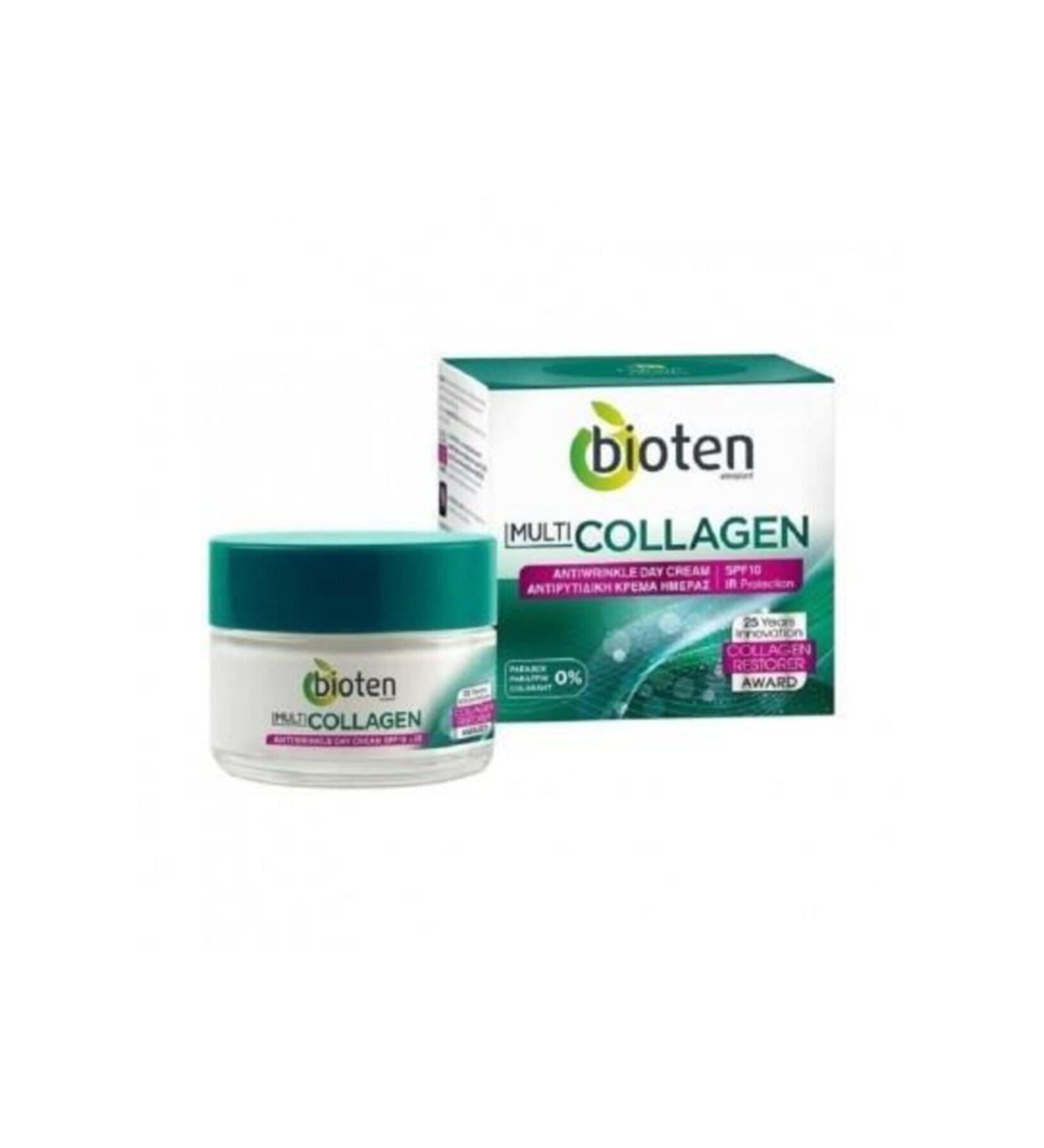 Bioten Multi Collagen Anti Wrinkle Day Cream Spf10 50ml