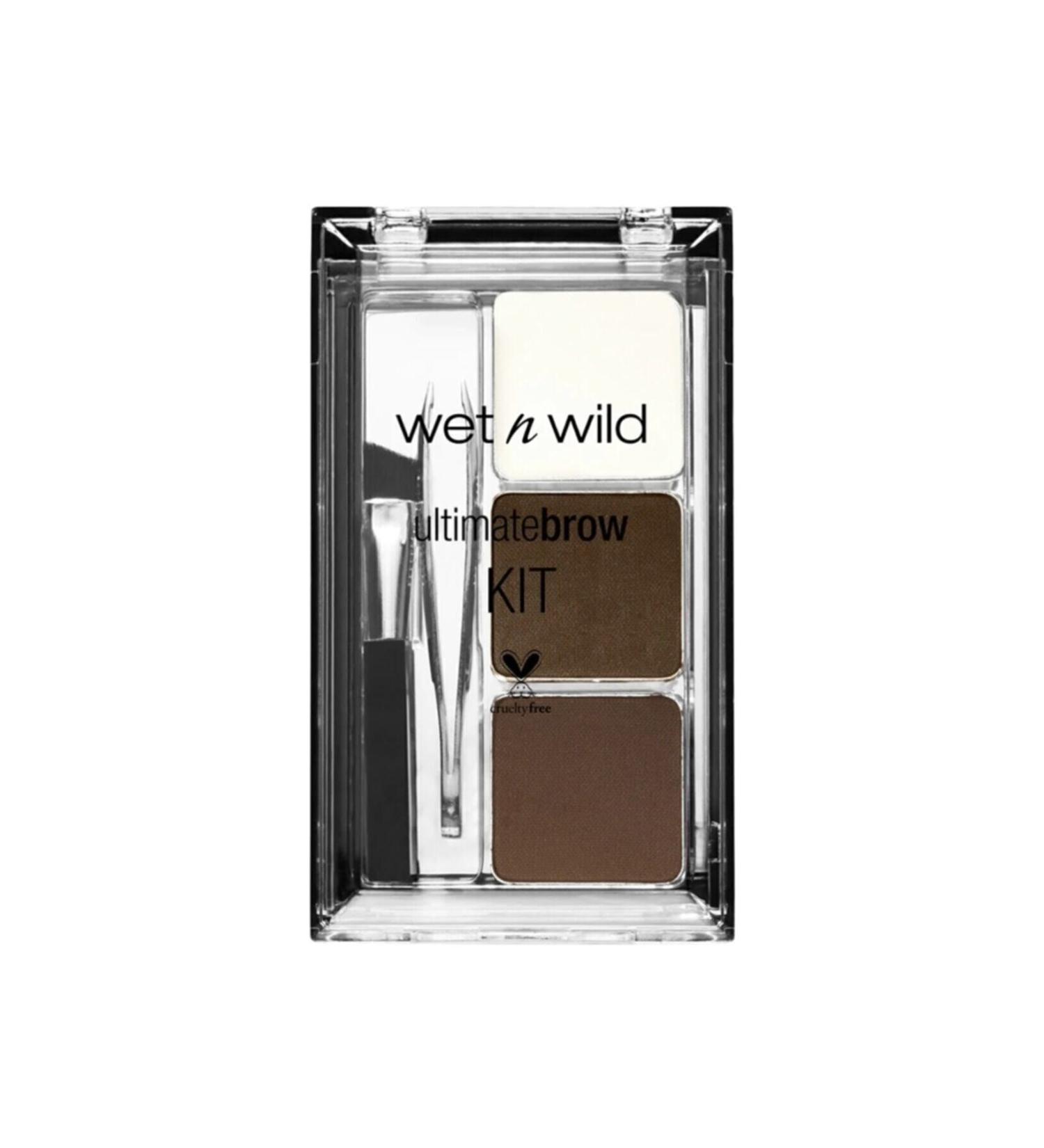 WET N W LD Ultimate Brow Kit Eyebrow Eyeshadow Kit - Soft Brown