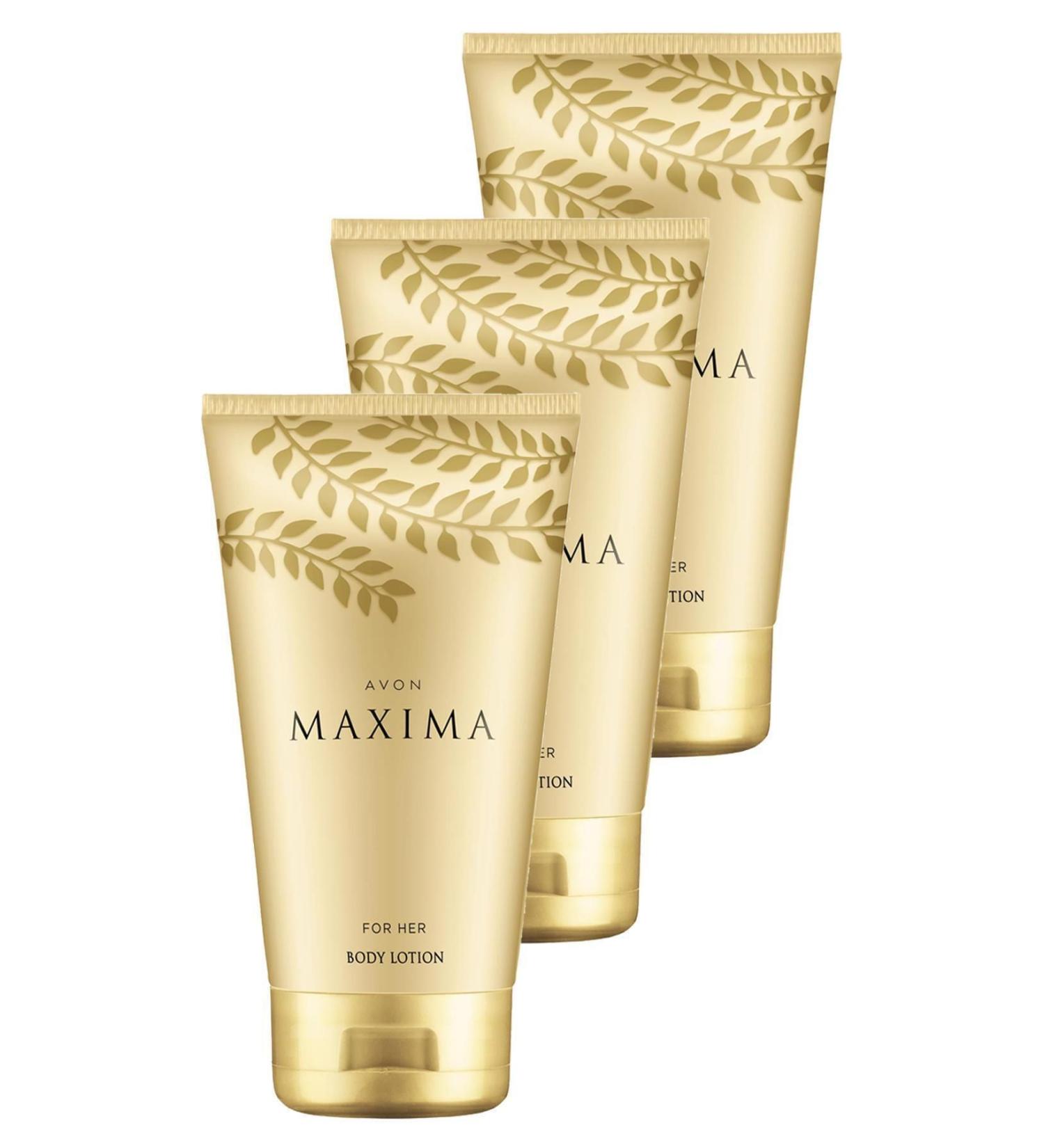 Avon Maxima Women's Body Lotion 150 Ml. Triple Set