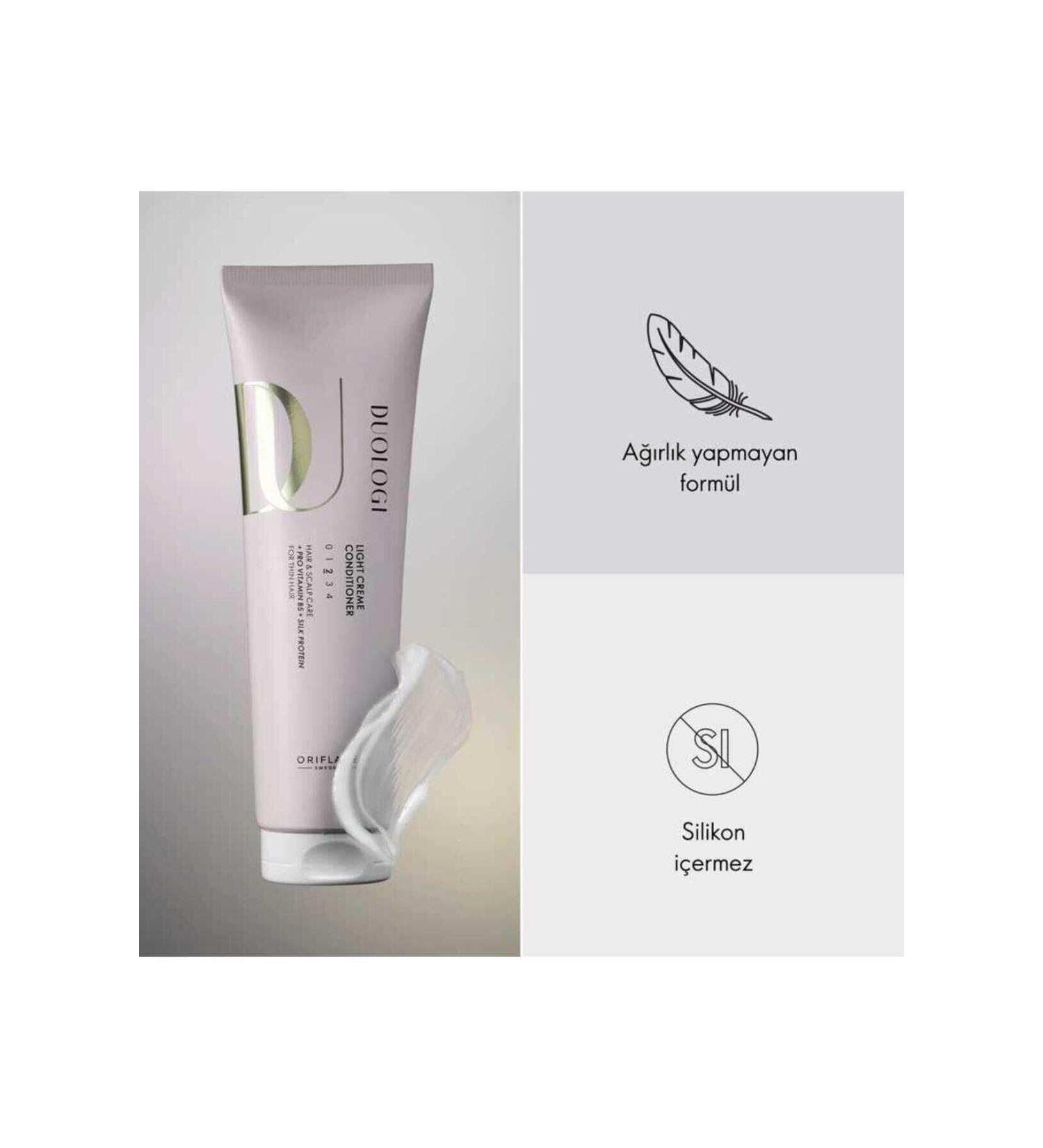 Oriflame Duologue Light Texture Conditioner Strengthens Hair and Locks in Moisture - Buy Online on GoSupps.com